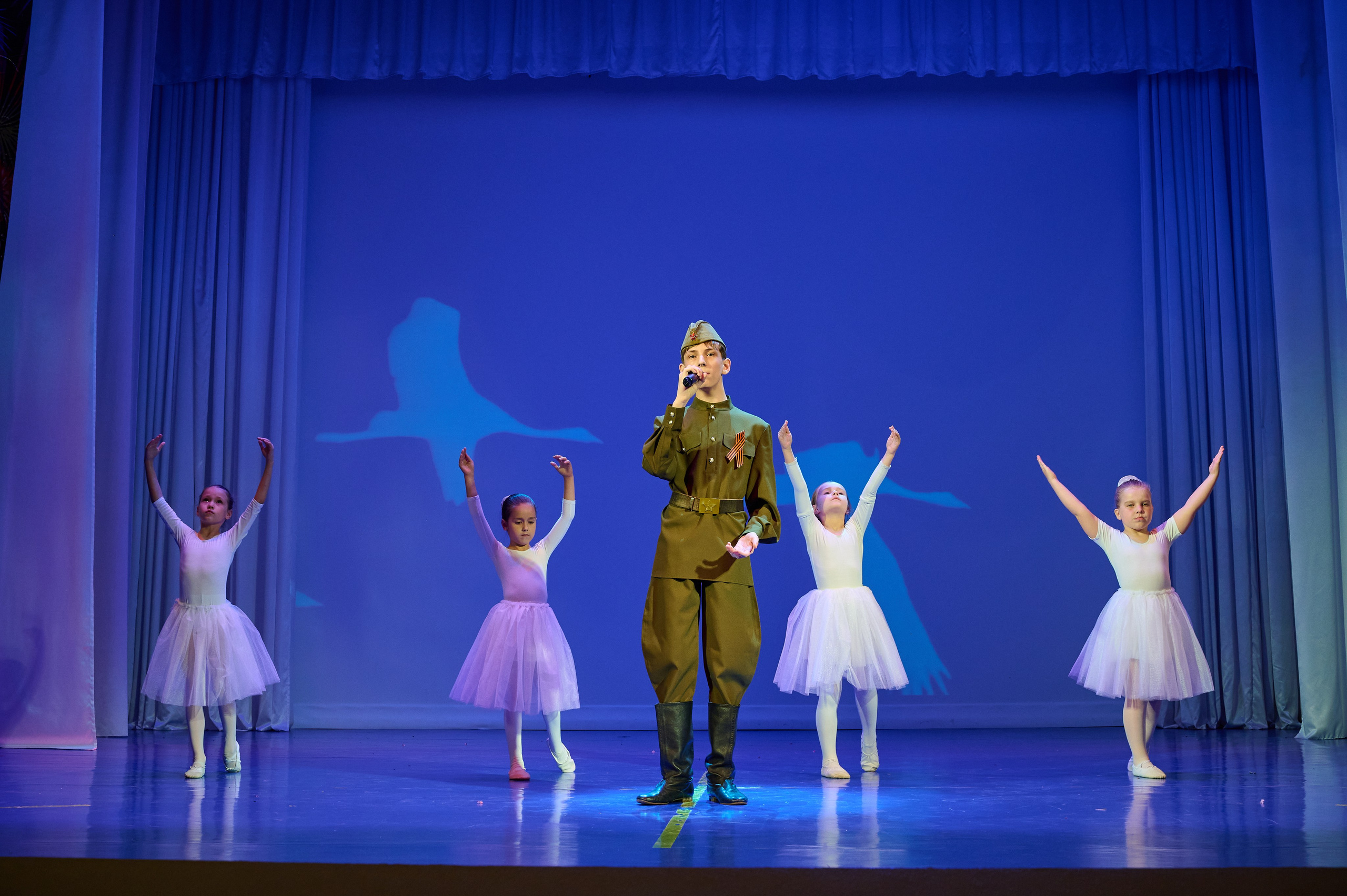 Концерт к 9 мая в с. Марьина Роща. Жизнь курорта Кабардинка в фотографиях