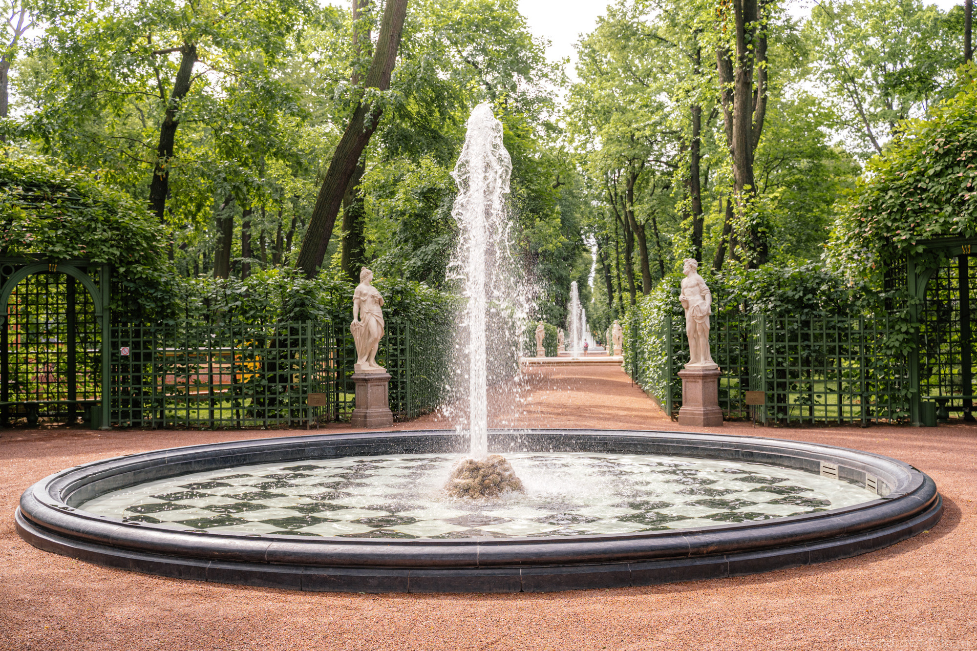 Фонтаны в Летнем саду