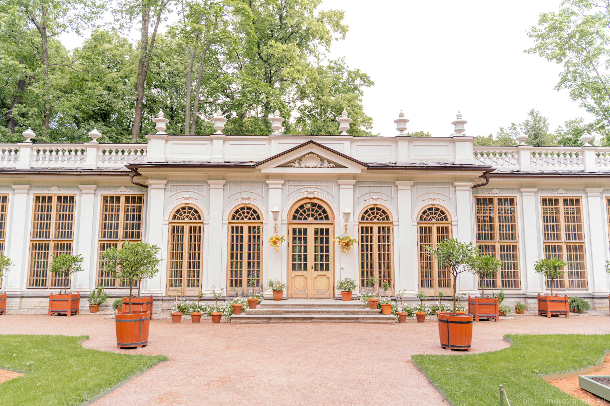 Малая оранжерея Летнего сада в Санкт-Петербурге