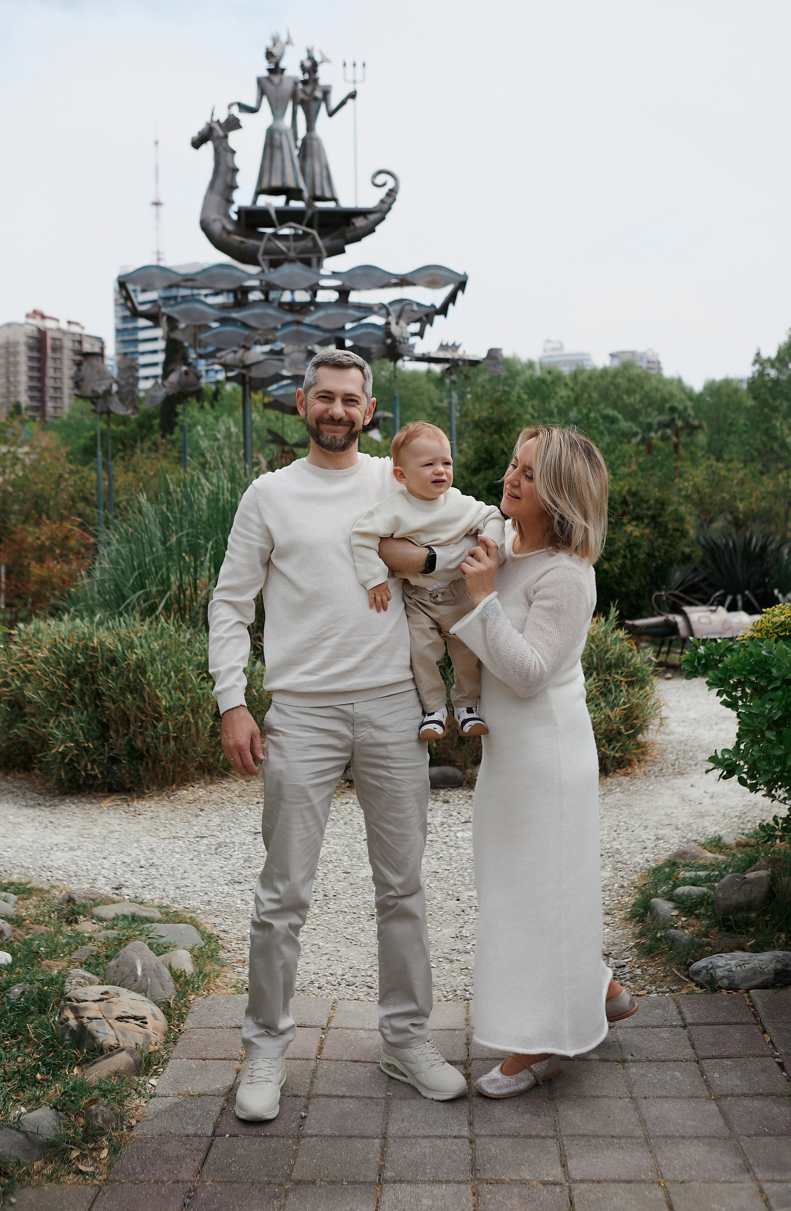 Фотосессия красивой семьи Кангун. Свадебный и семейный фотограф в Сочи-Красной поляне Ларионова Анна