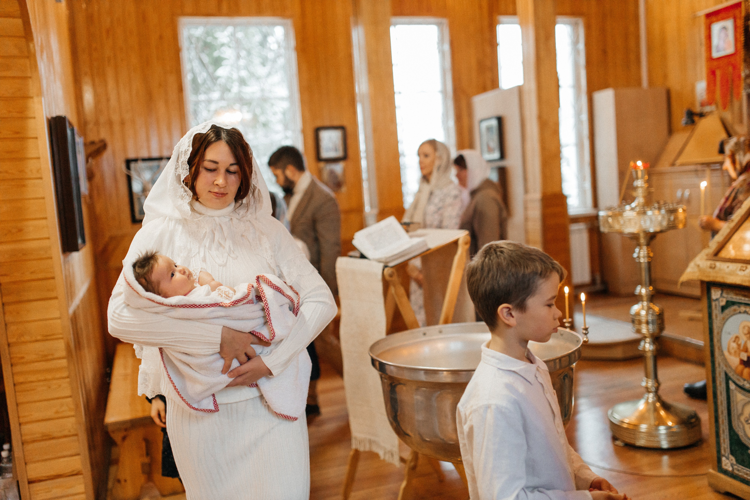 Крещения Марты. Семейный и портретный фотограф в Новосибирске Мария Хлебус