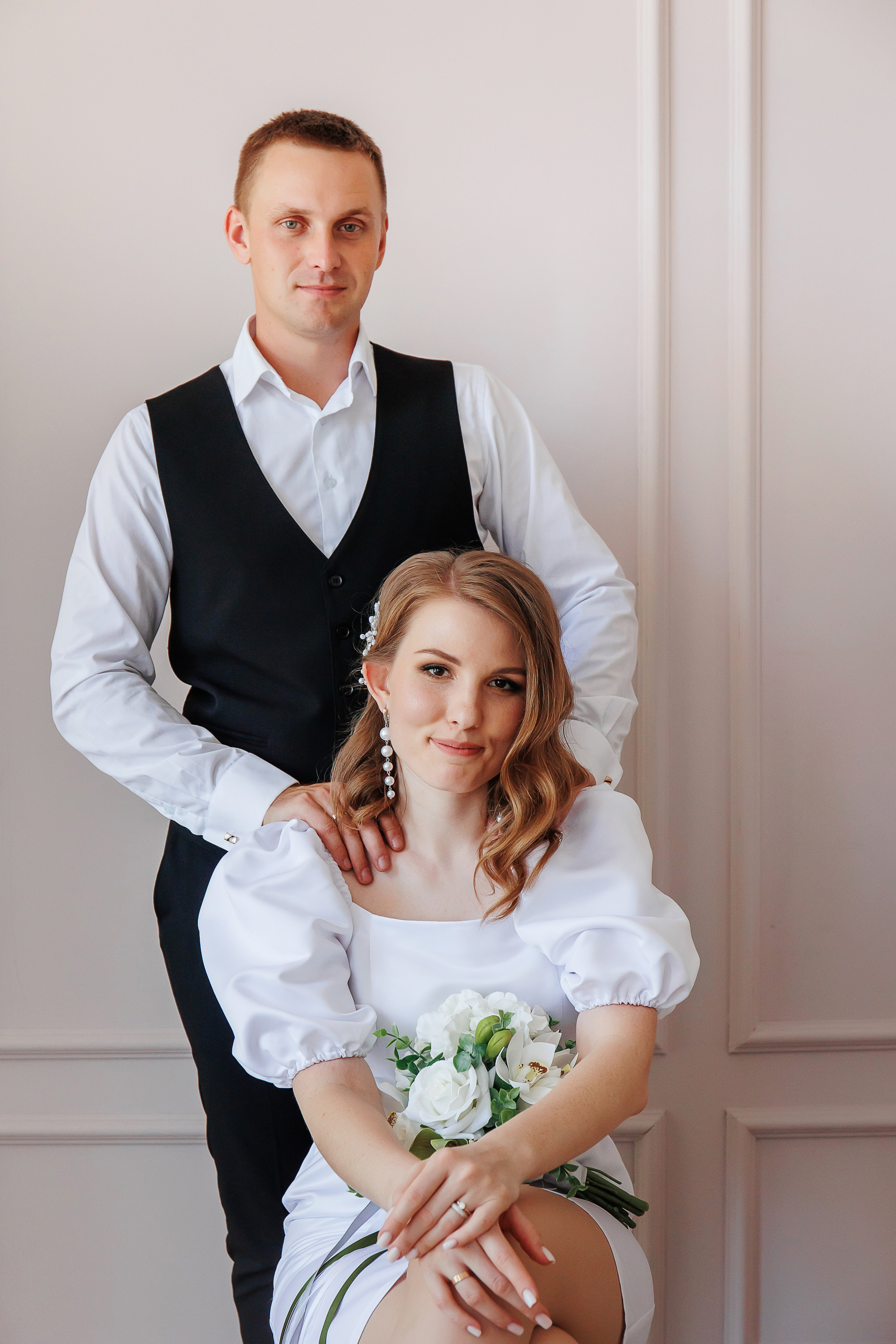 Свадебная фотосессия в парке и в студии г. Лабинск. Дмитрий Шевченко свадебное фото в г. Краснодар — Армавир — Лабинск