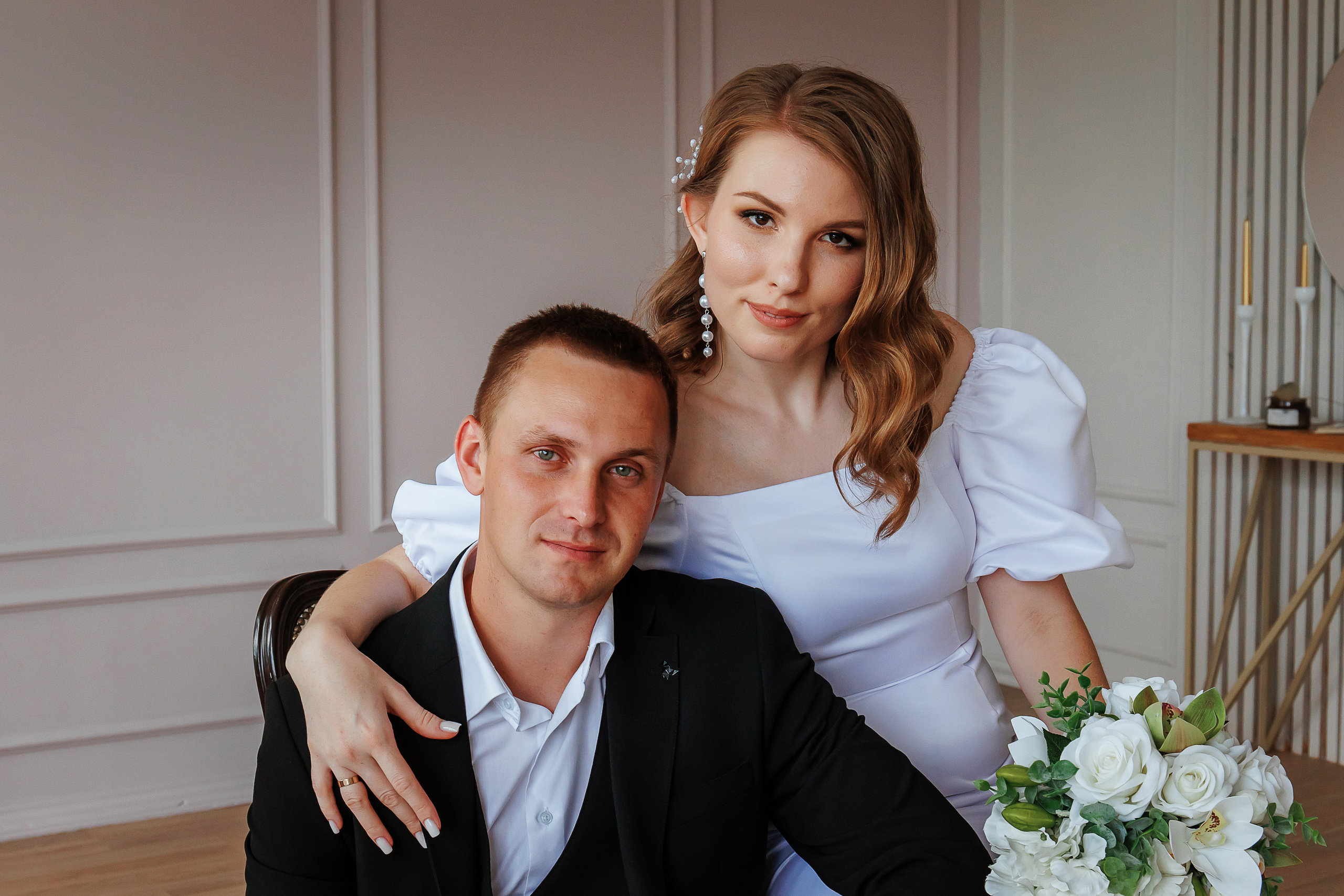 Свадебная фотосессия в парке и в студии г. Лабинск. Дмитрий Шевченко свадебное фото в г. Краснодар — Армавир — Лабинск