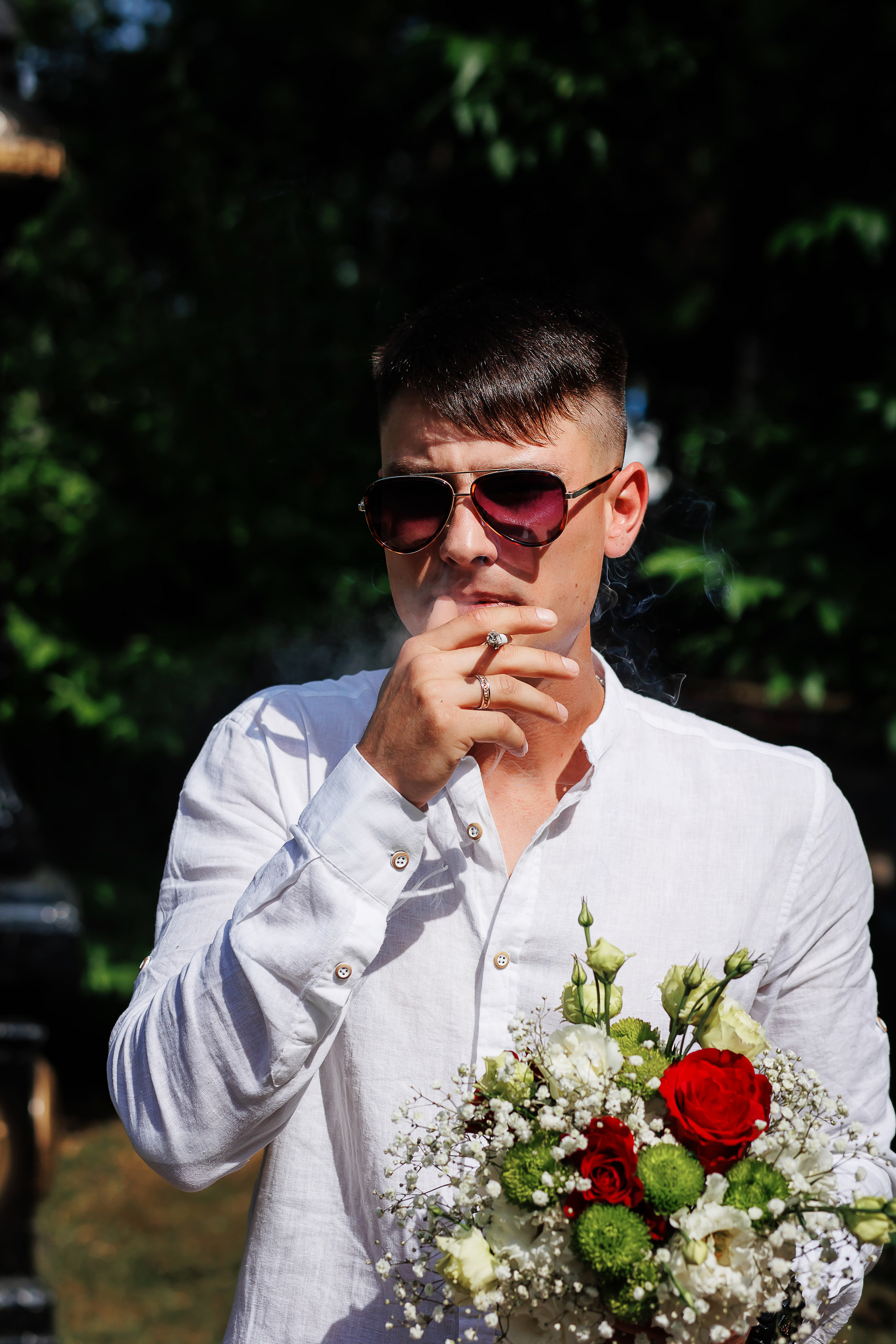 Три погоды на свадебной фотосессии шикарной пары. Дмитрий Шевченко свадебное фото в г. Краснодар — Армавир — Лабинск