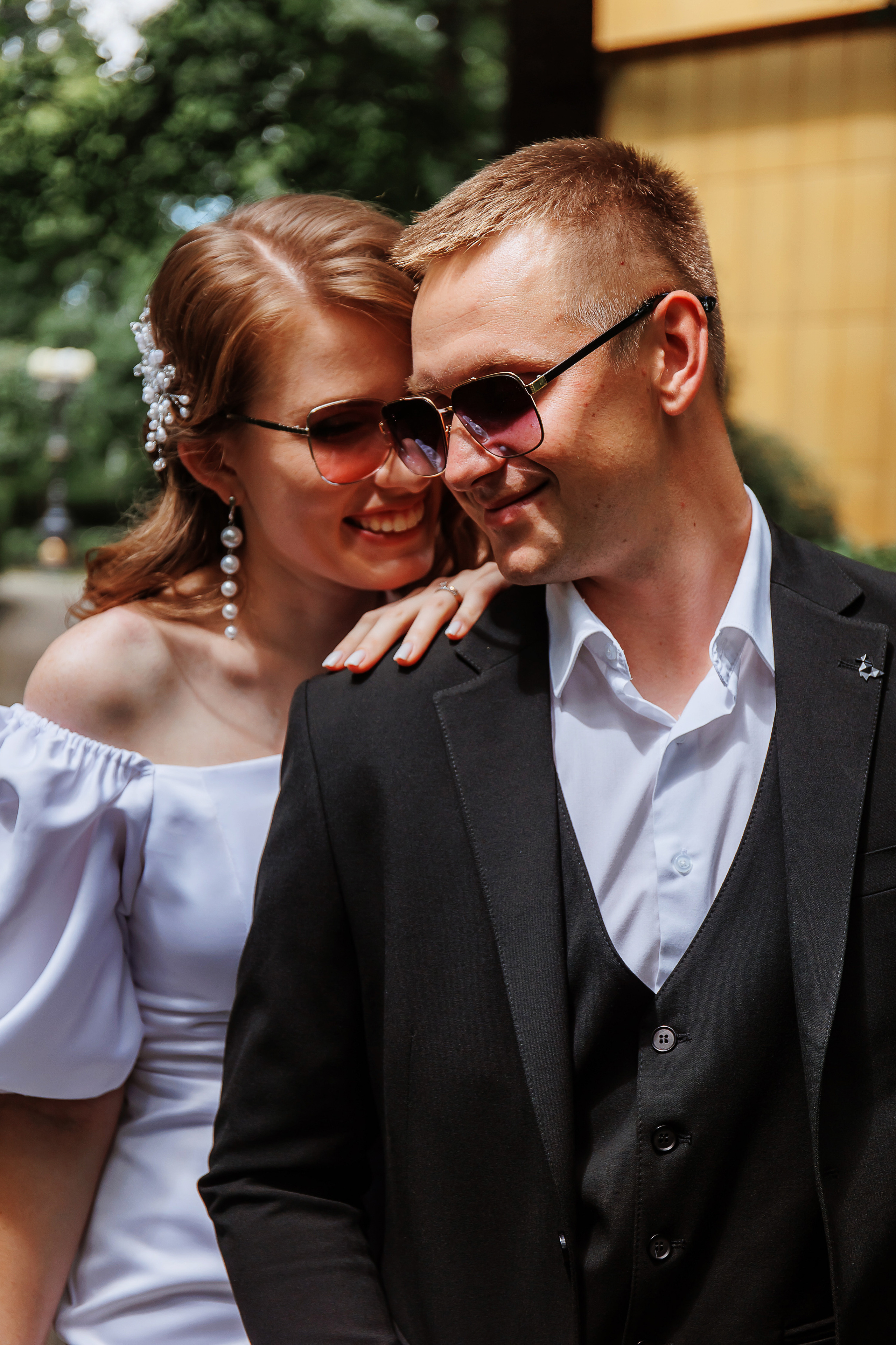 Свадебная фотосессия в парке и в студии г. Лабинск. Дмитрий Шевченко свадебное фото в г. Краснодар — Армавир — Лабинск