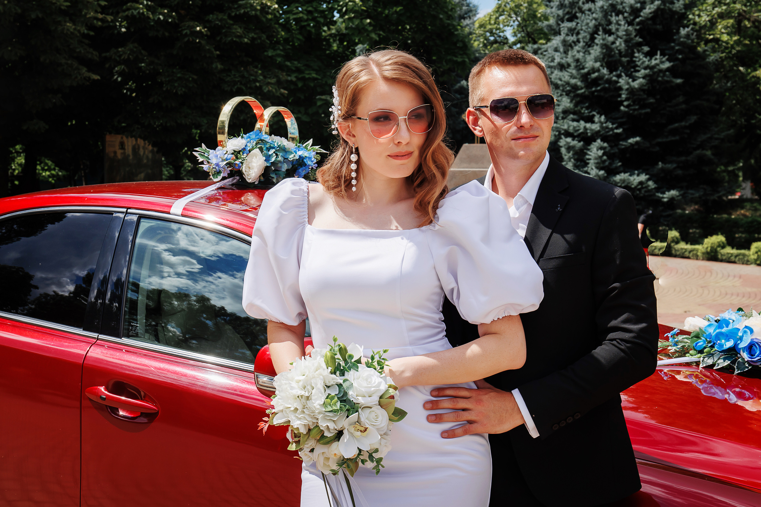 Свадебная фотосессия в парке и в студии г. Лабинск. Дмитрий Шевченко свадебное фото в г. Краснодар — Армавир — Лабинск