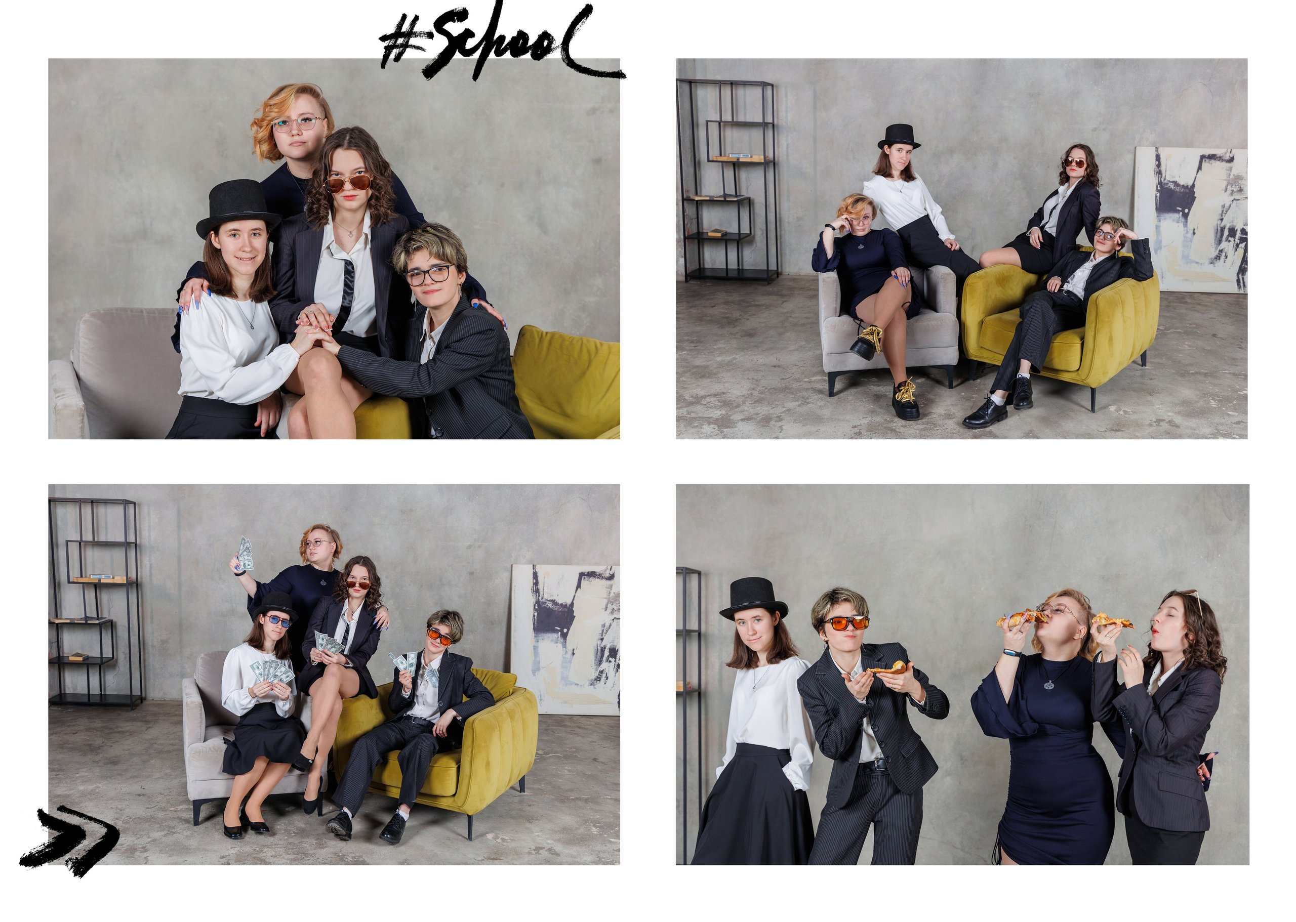 АЛЬБОМ 3 разворота (1). Вадя и Надя — индивидуальные фотоальбомы для детских садов и школ, полный цикл от съёмки до готового альбома