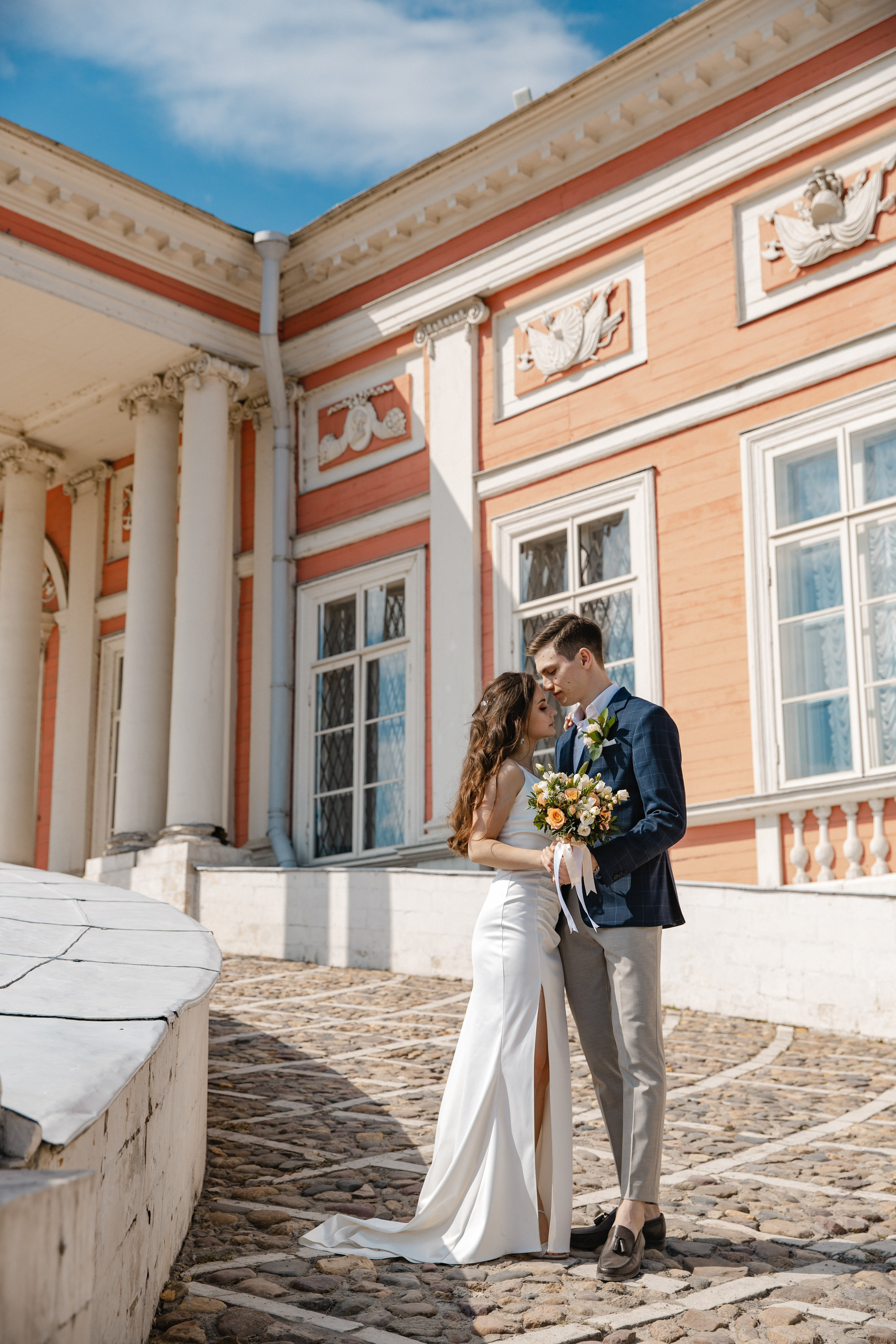 Свадебная фотосессия в Кусково. Фотограф и видеограф Анна Домашенко