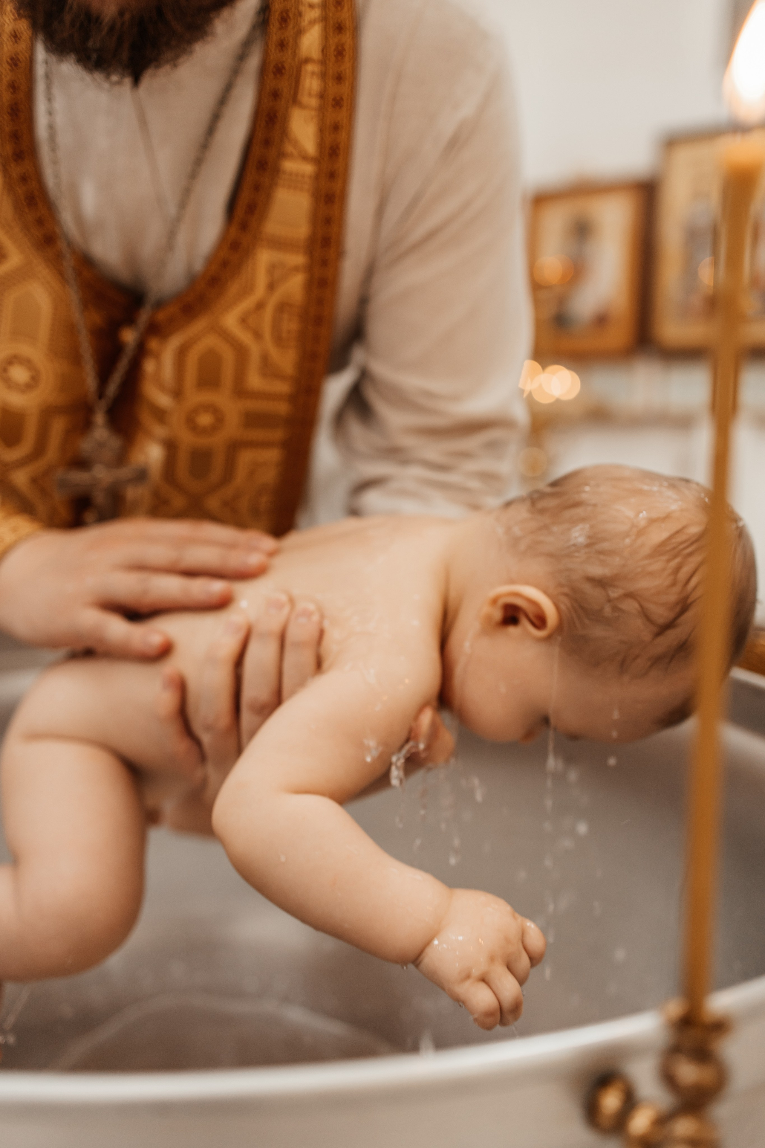 Таинство крещения. Семейный и женский фотограф в Москве Елизавета Волкова