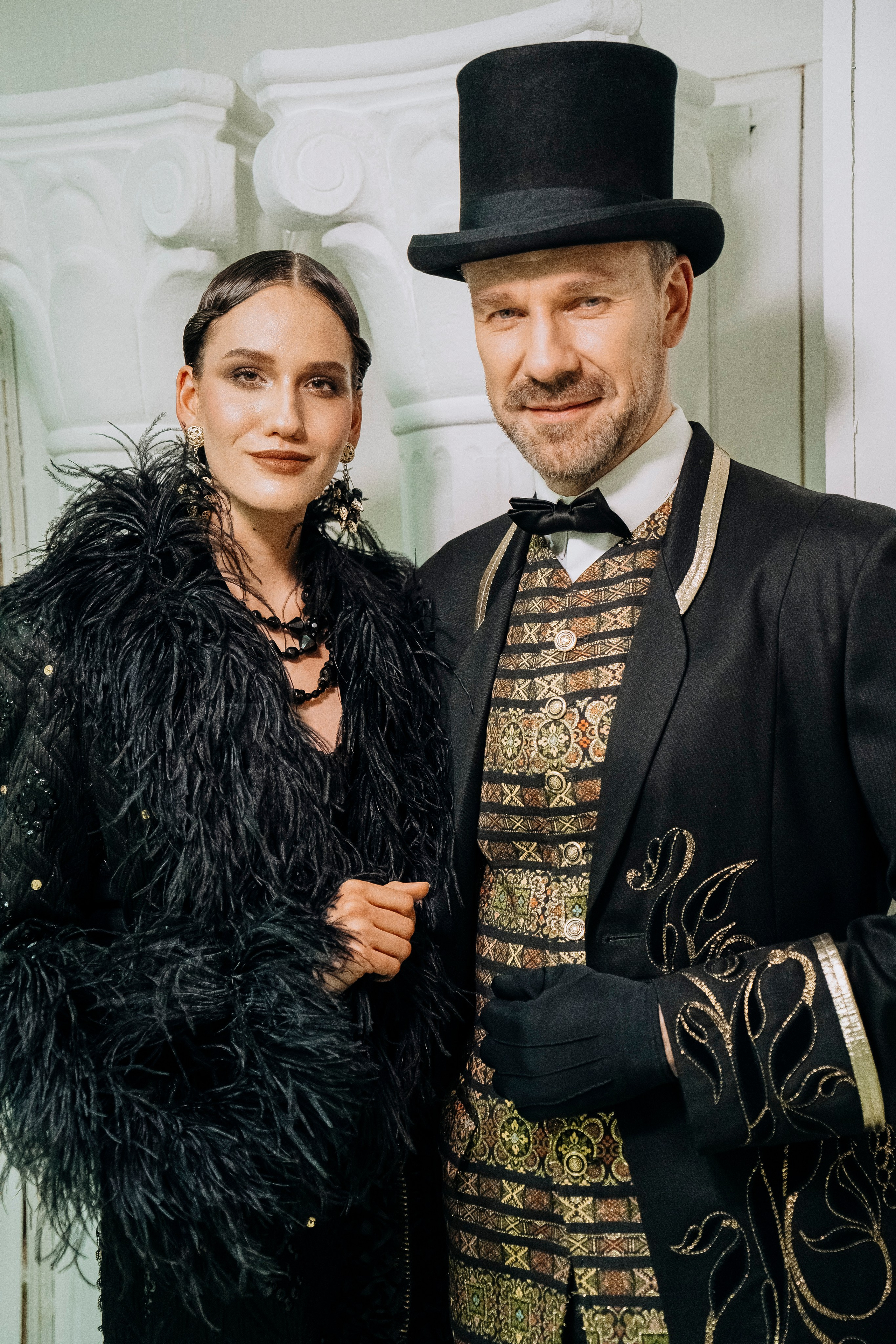 «Узоры памяти» Московский Дом Моды Вячеслава Зайцева. Профессиональный портретный фотограф в Москве Владимир Глаголев