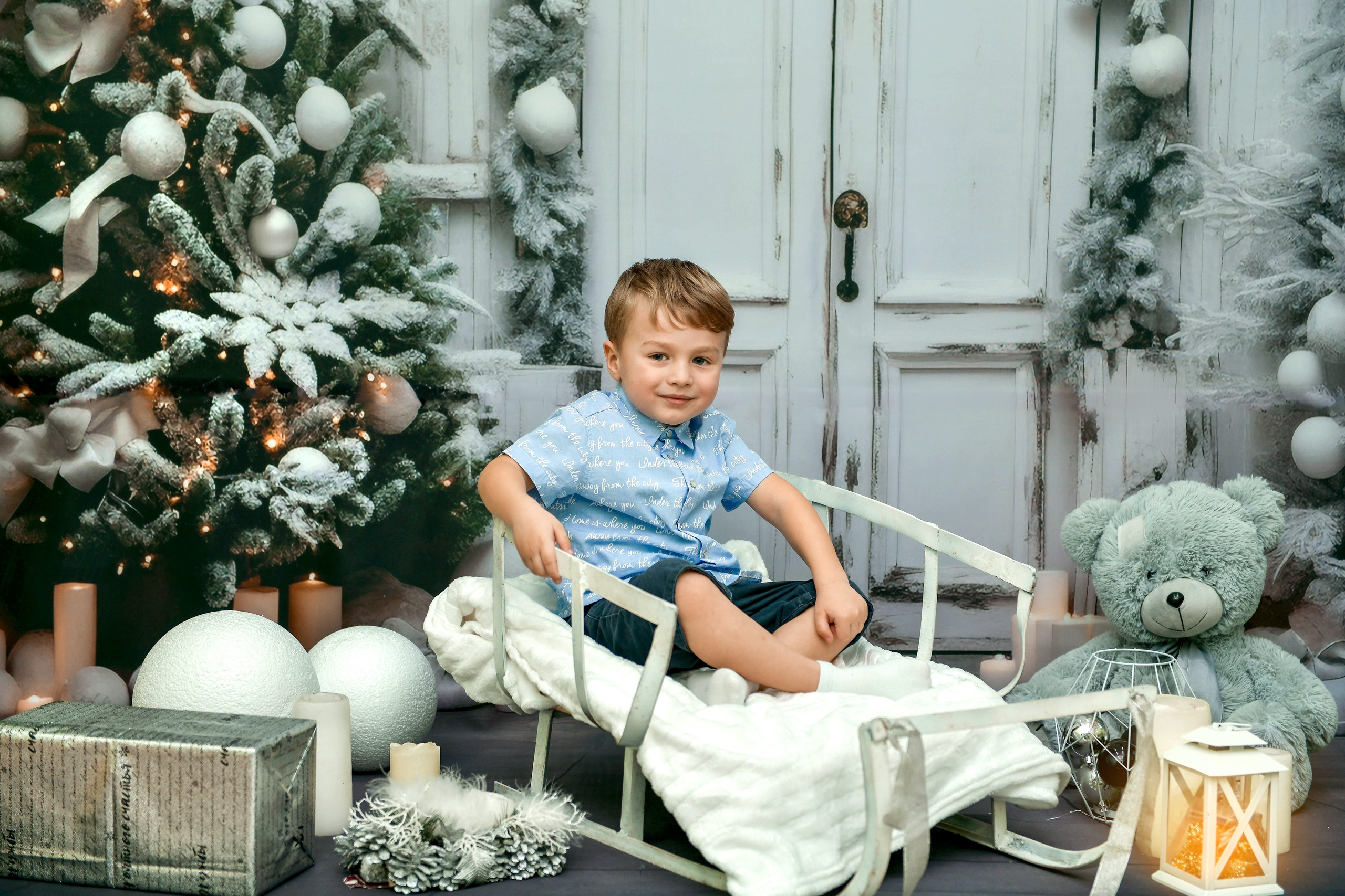 Новогодняя фотосессия в детском саду. Семейный и детский фотограф Татьяна Перевалова