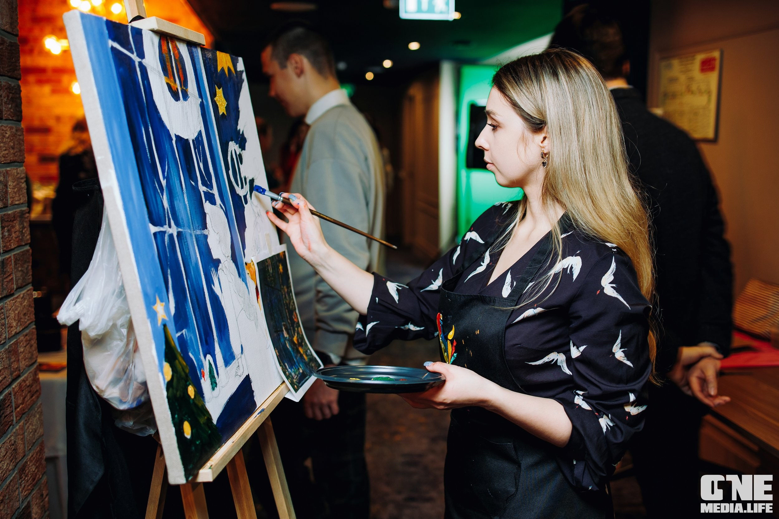 Новогодний Огонёк от Верю в Чудо. One Media Life: фоторепортажи, фотоотчеты с мероприятий и заведений