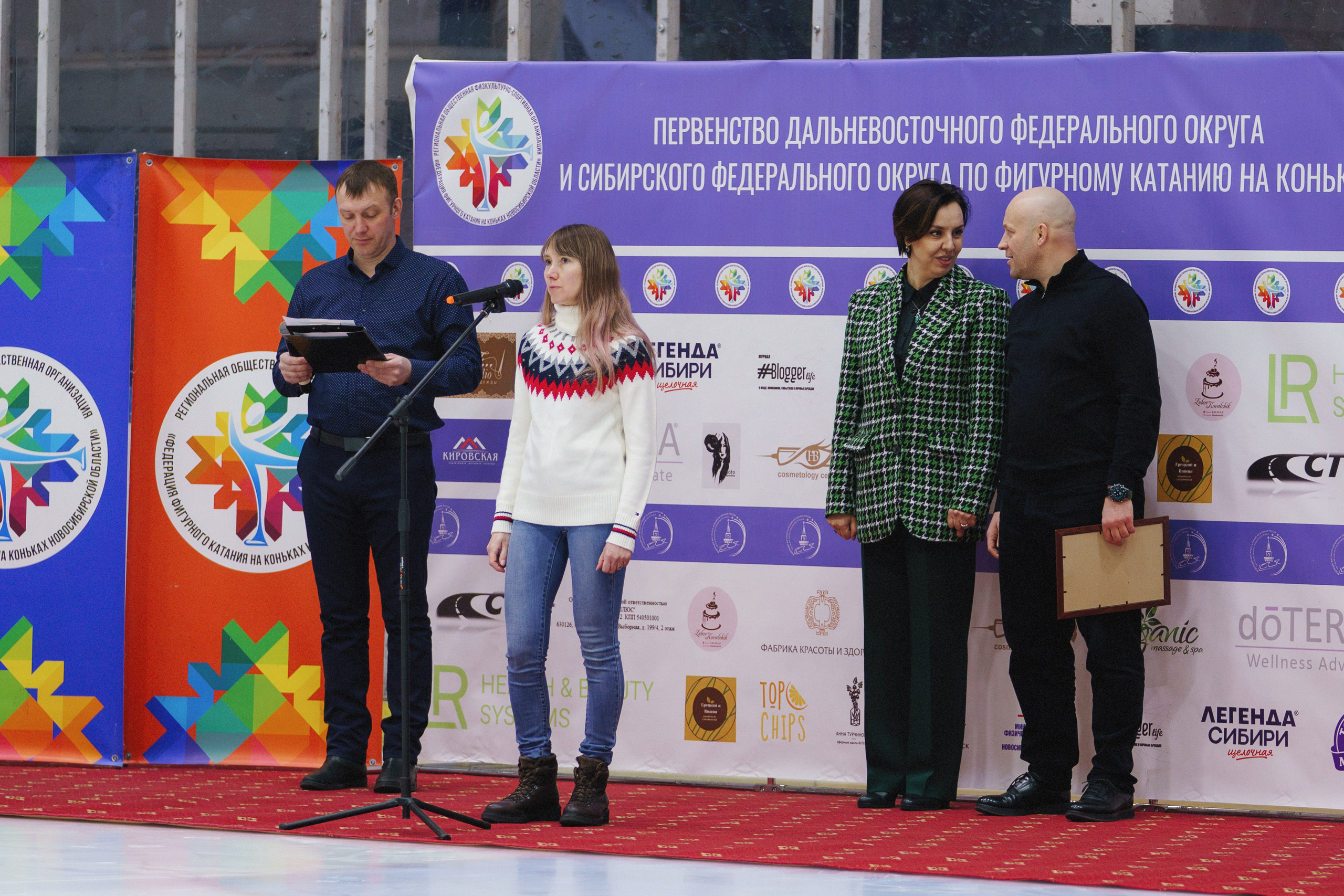 Первенство ДФО и СФО по фигурному катанию на коньках г. Искитим. Фотомастерская Воробьевых