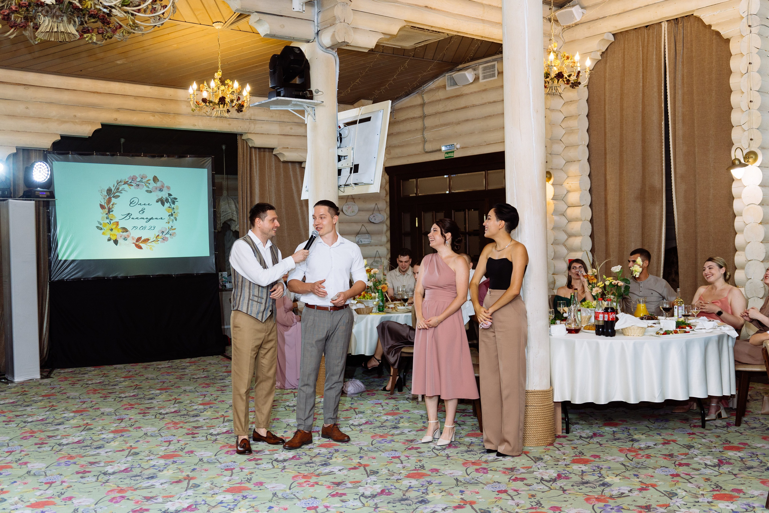 Свадьба Олега и Виктории в клубе «Ближняя дача»