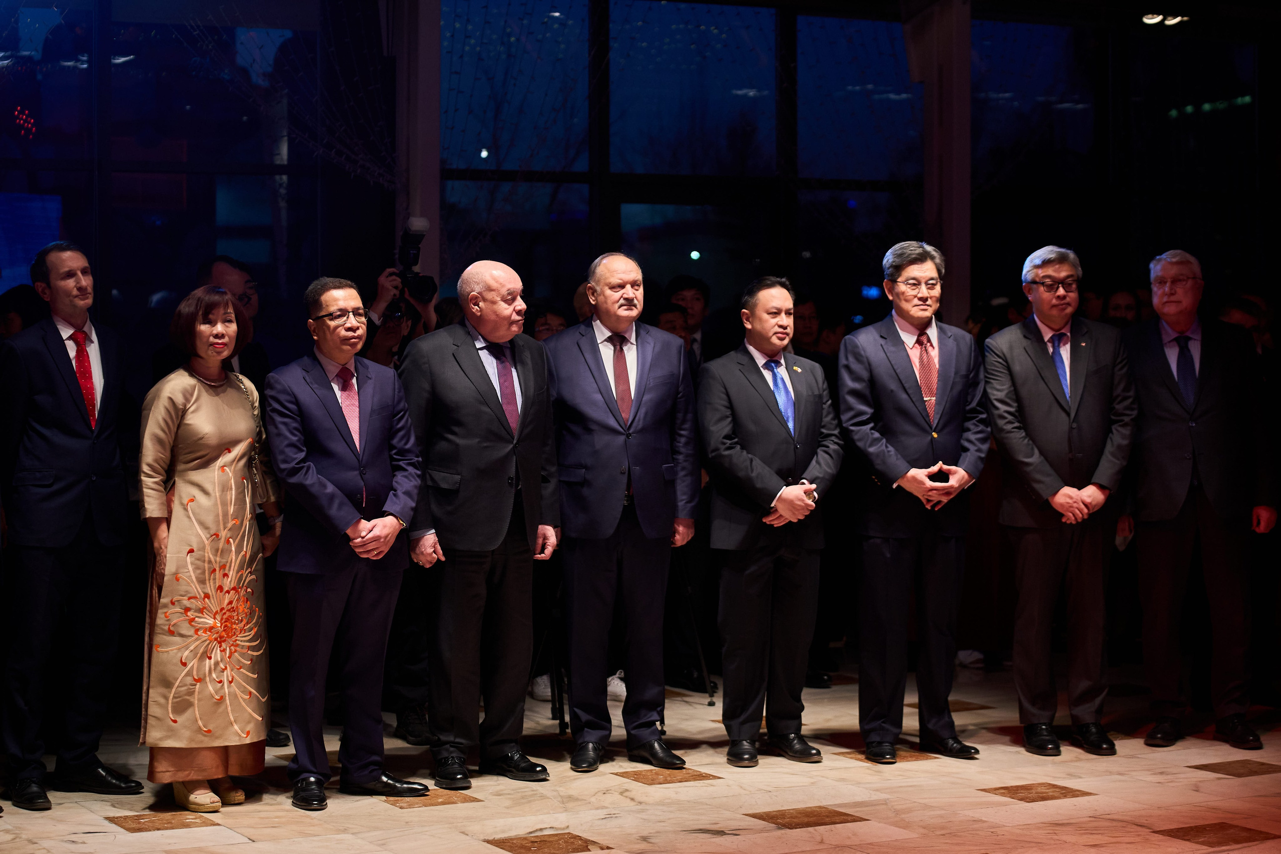 Репортаж со дня 75-летия дружбы Вьетнама и России. Швыдкой и посол Вьетнама. Репортажный фотограф в Москве Александр Гладкий