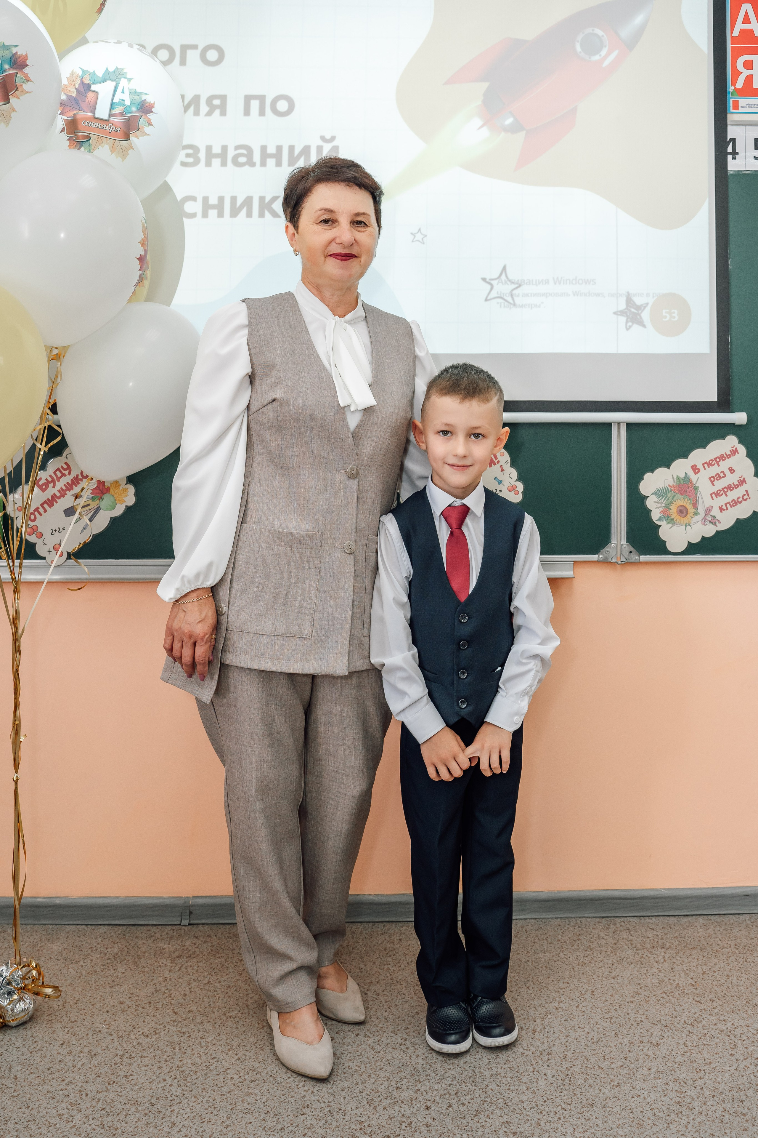Первоклашки. Фотограф Юлия Паськова, город Бирюч