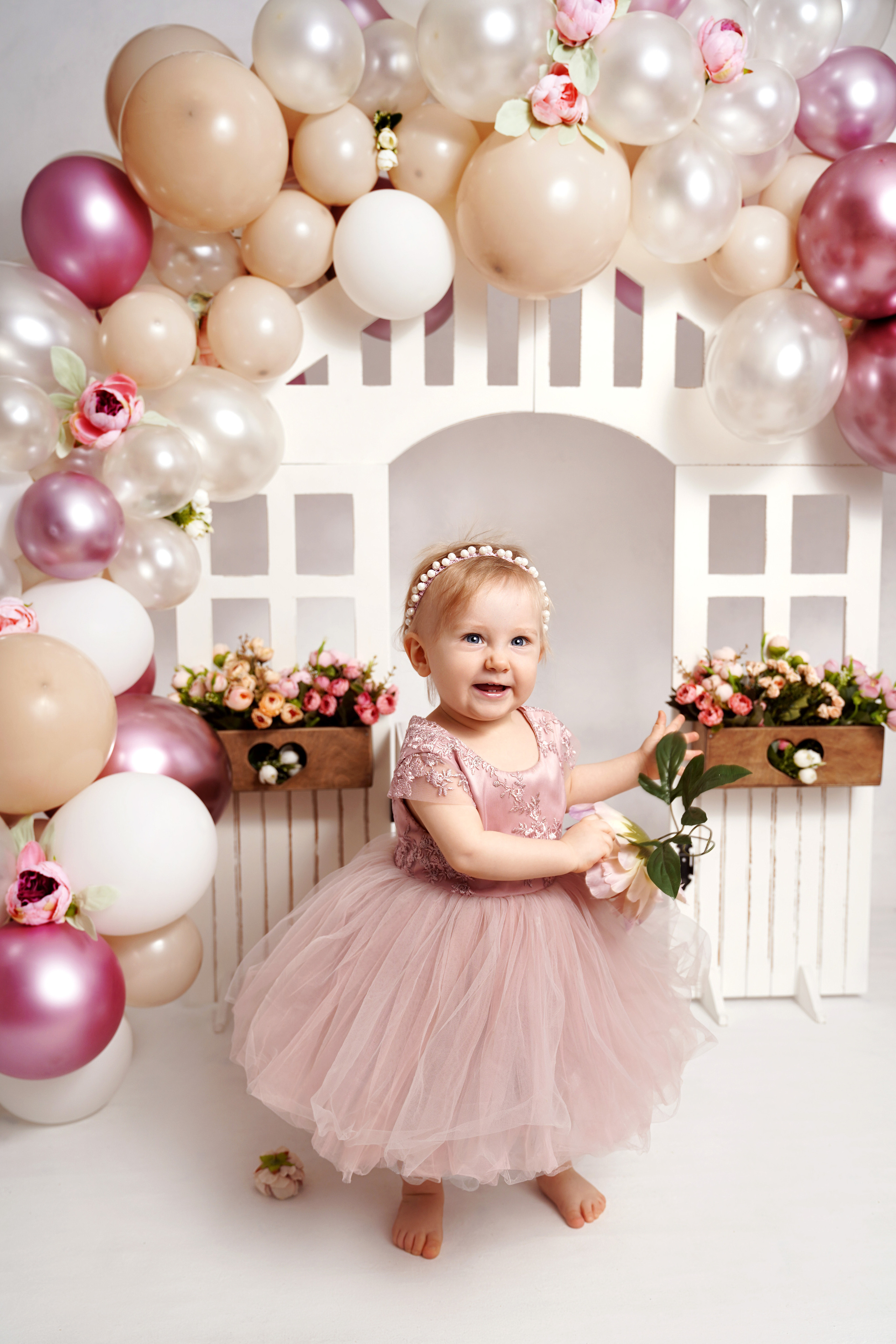 Фотосессия ГОДОВАСИЕ. Фотограф новорожденных, детей до года и беременных в Симферополе