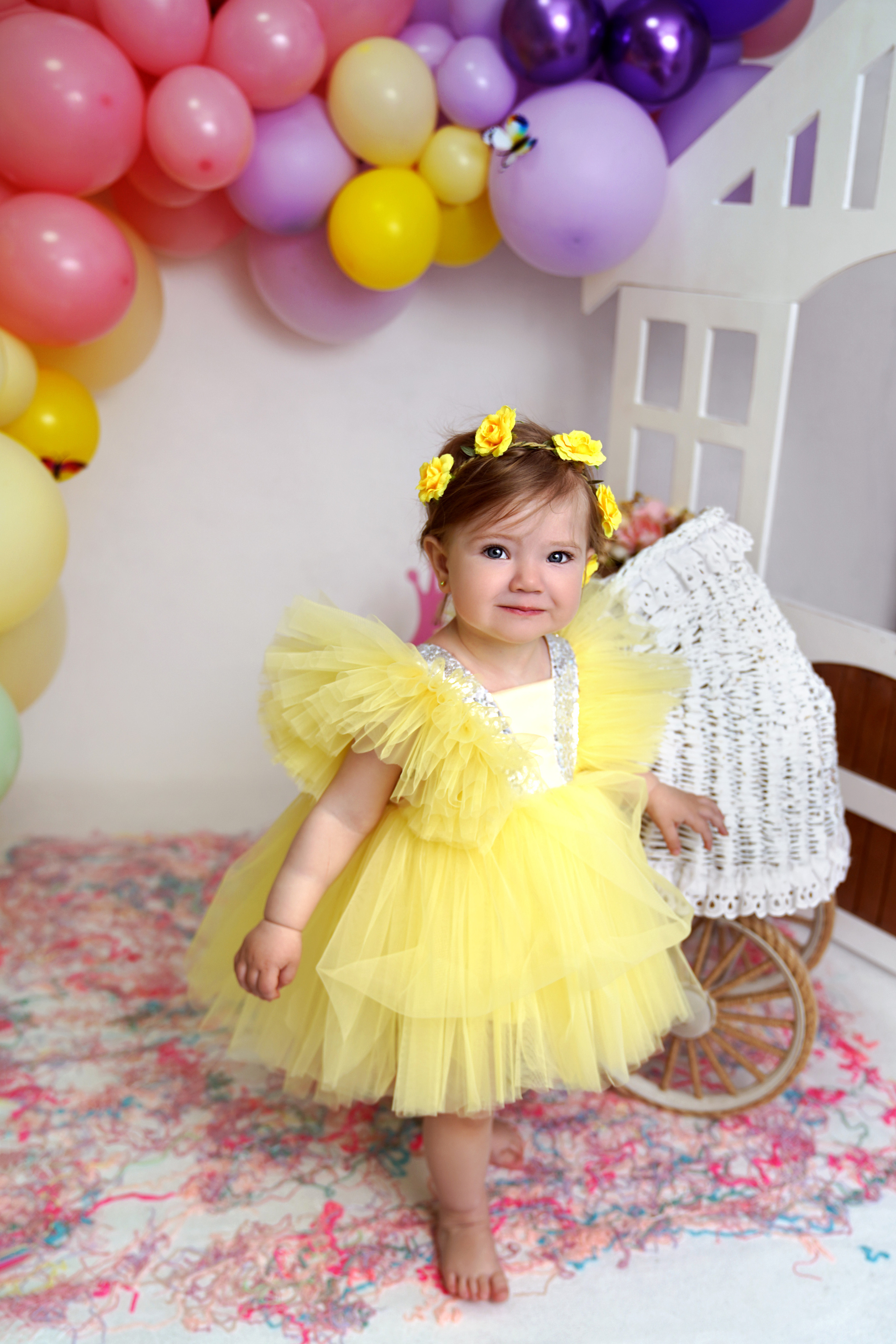 Фотосессия ГОДОВАСИЕ. Фотограф новорожденных, детей до года и беременных в Симферополе