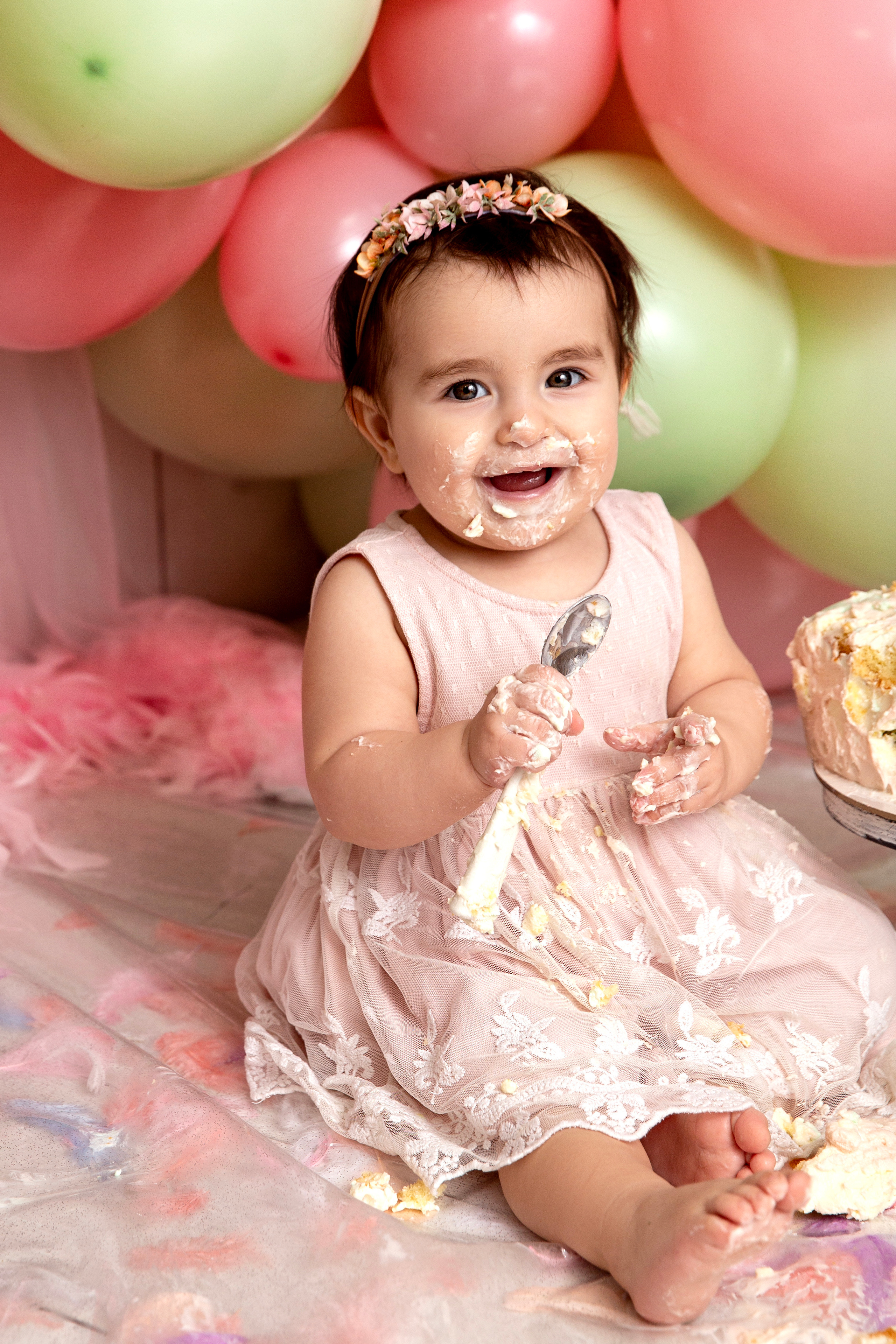 Фотосессия ГОДОВАСИЕ. Фотограф новорожденных, детей до года и беременных в Симферополе