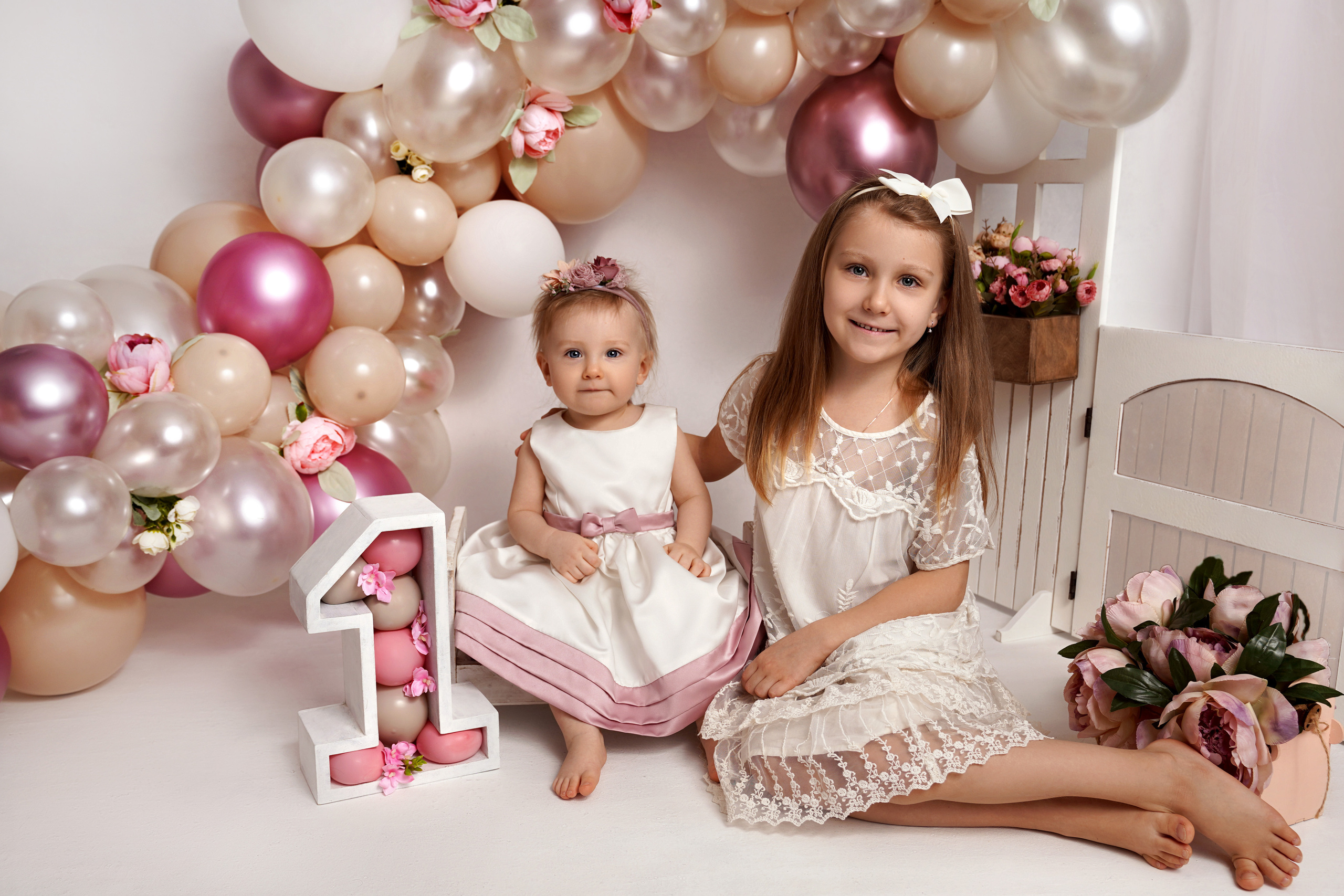 Фотосессия ГОДОВАСИЕ. Фотограф новорожденных, детей до года и беременных в Симферополе