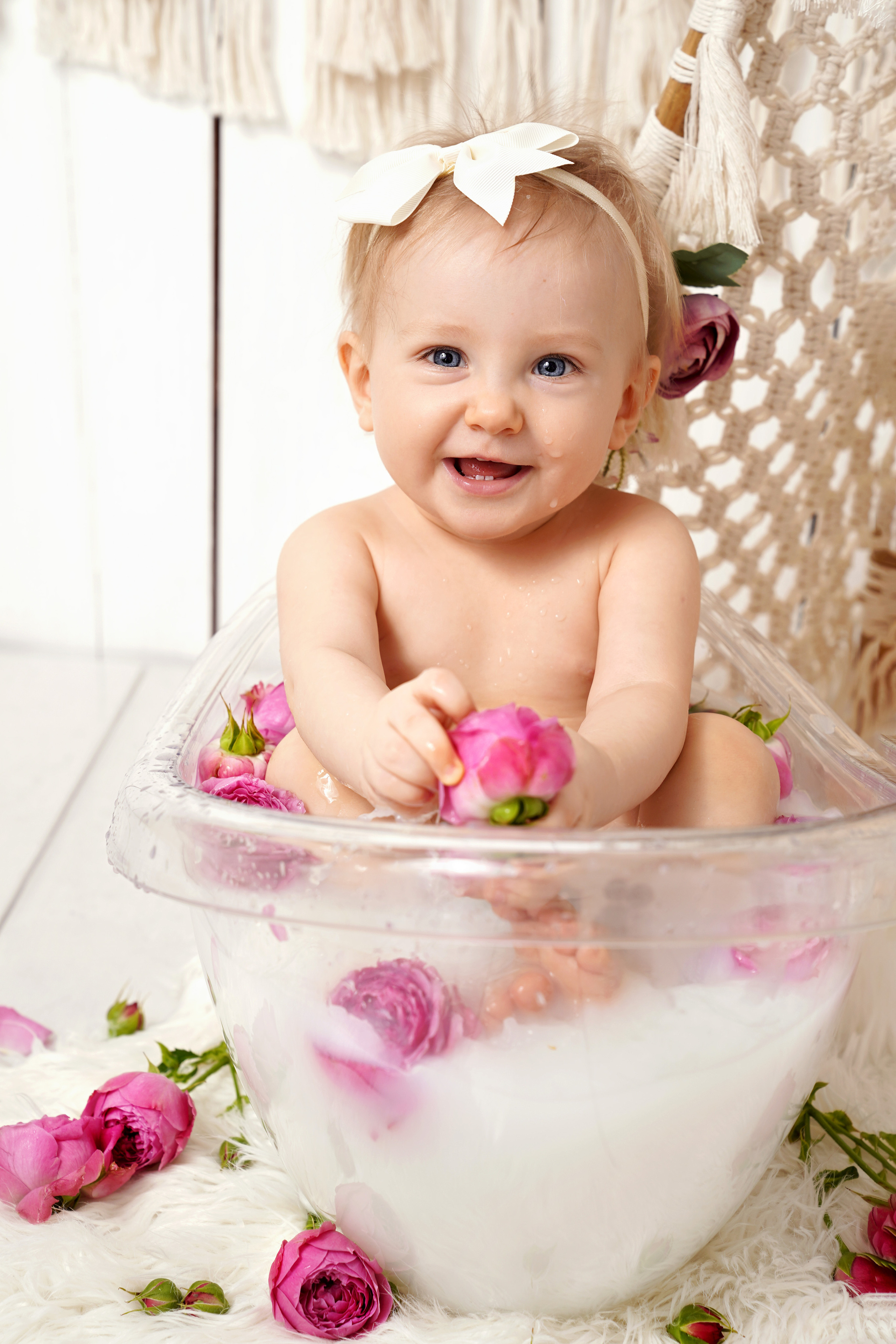 Фотосессия ГОДОВАСИЕ. Фотограф новорожденных, детей до года и беременных в Симферополе