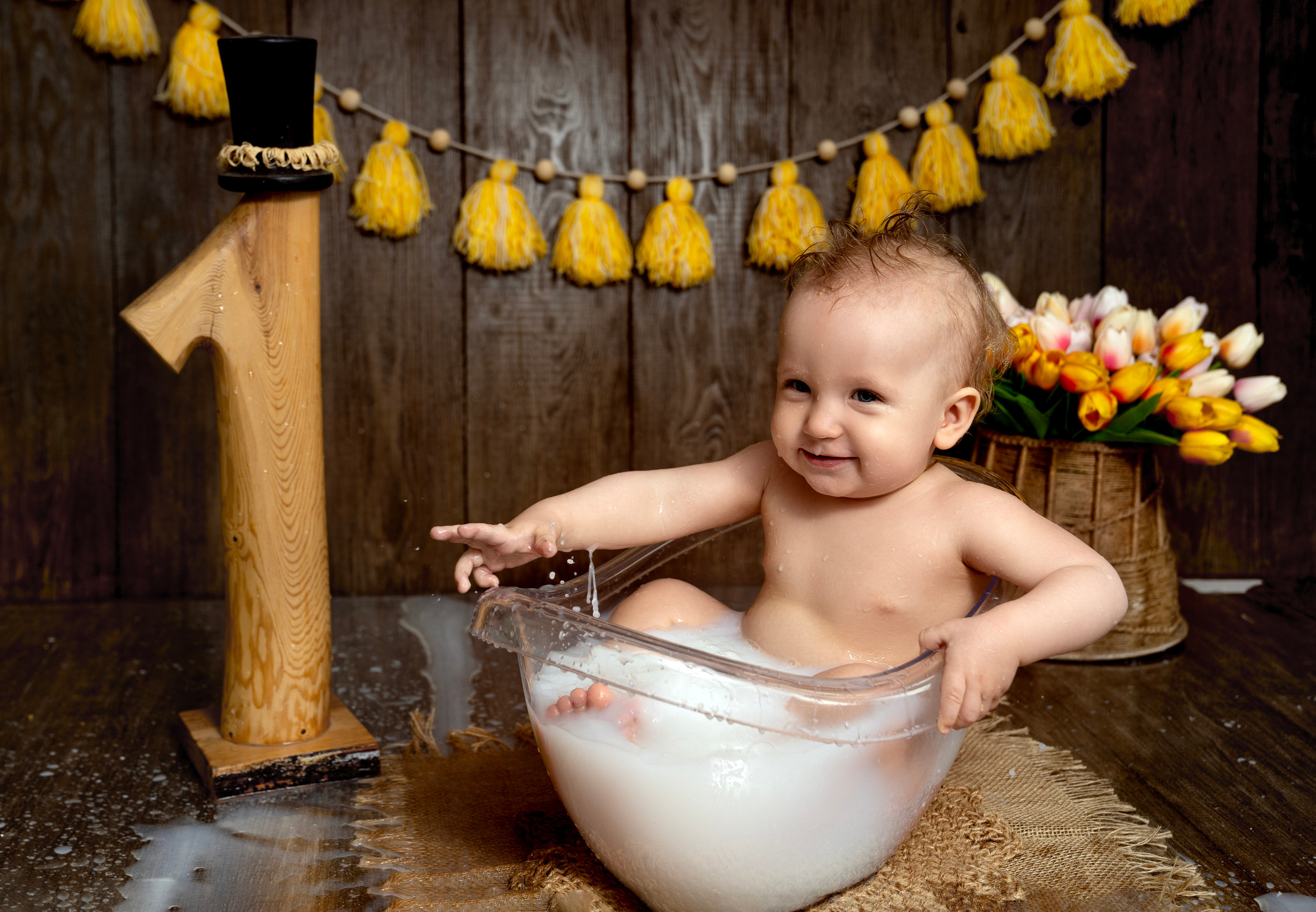 Фотосессия ГОДОВАСИЕ. Фотограф новорожденных, детей до года и беременных в Симферополе