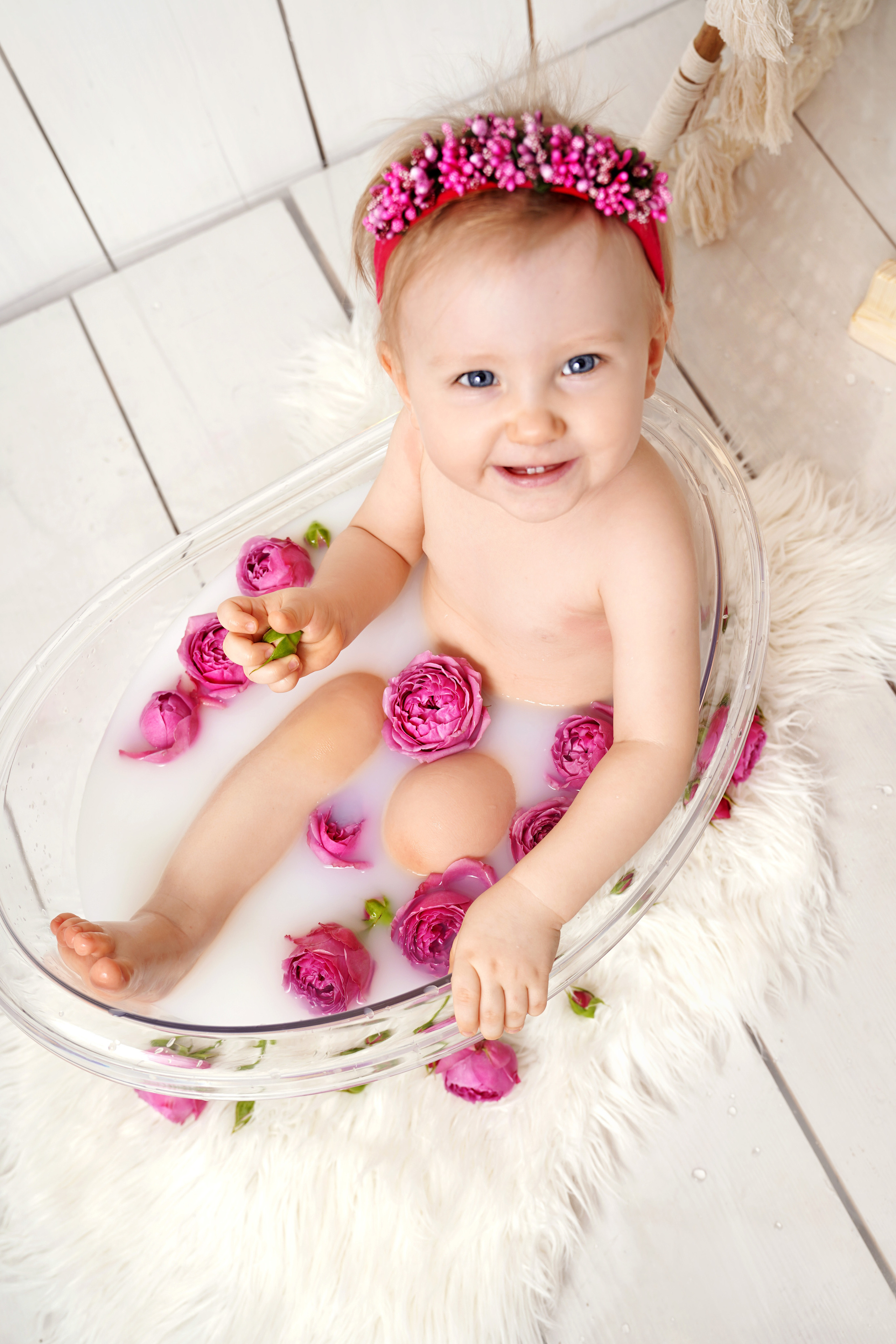 Фотосессия ГОДОВАСИЕ. Фотограф новорожденных, детей до года и беременных в Симферополе