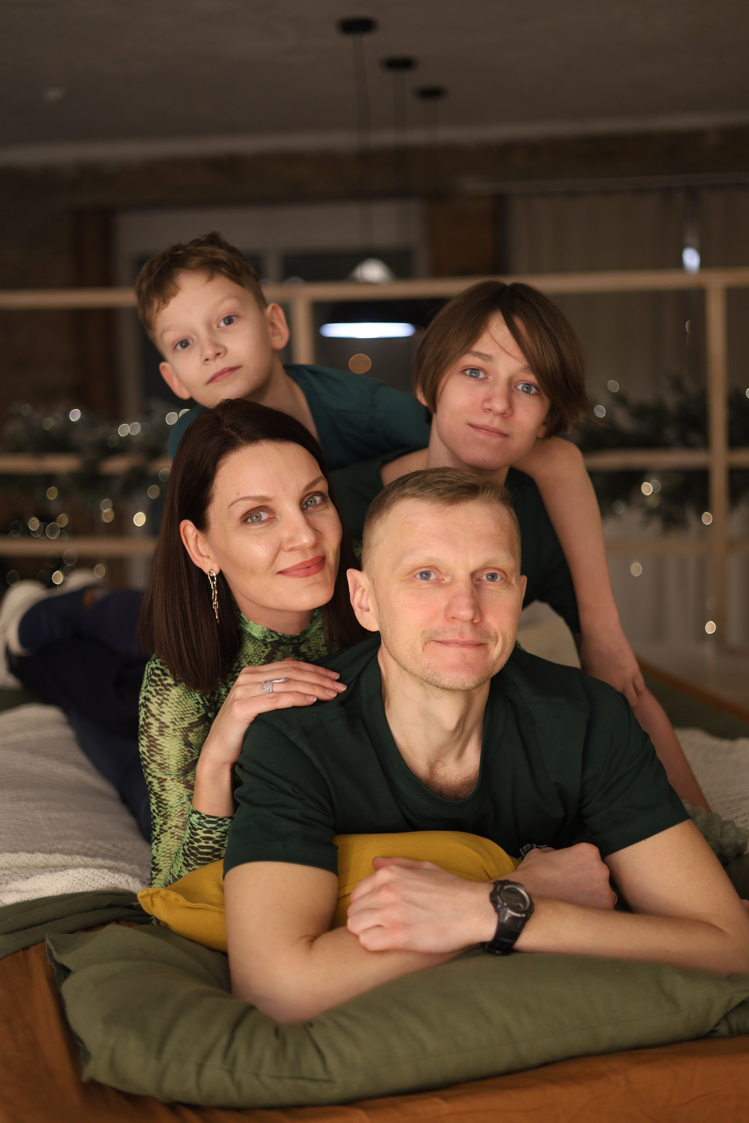 Семейный новый год Марии. Фотограф в Красноярске Никитина Мария