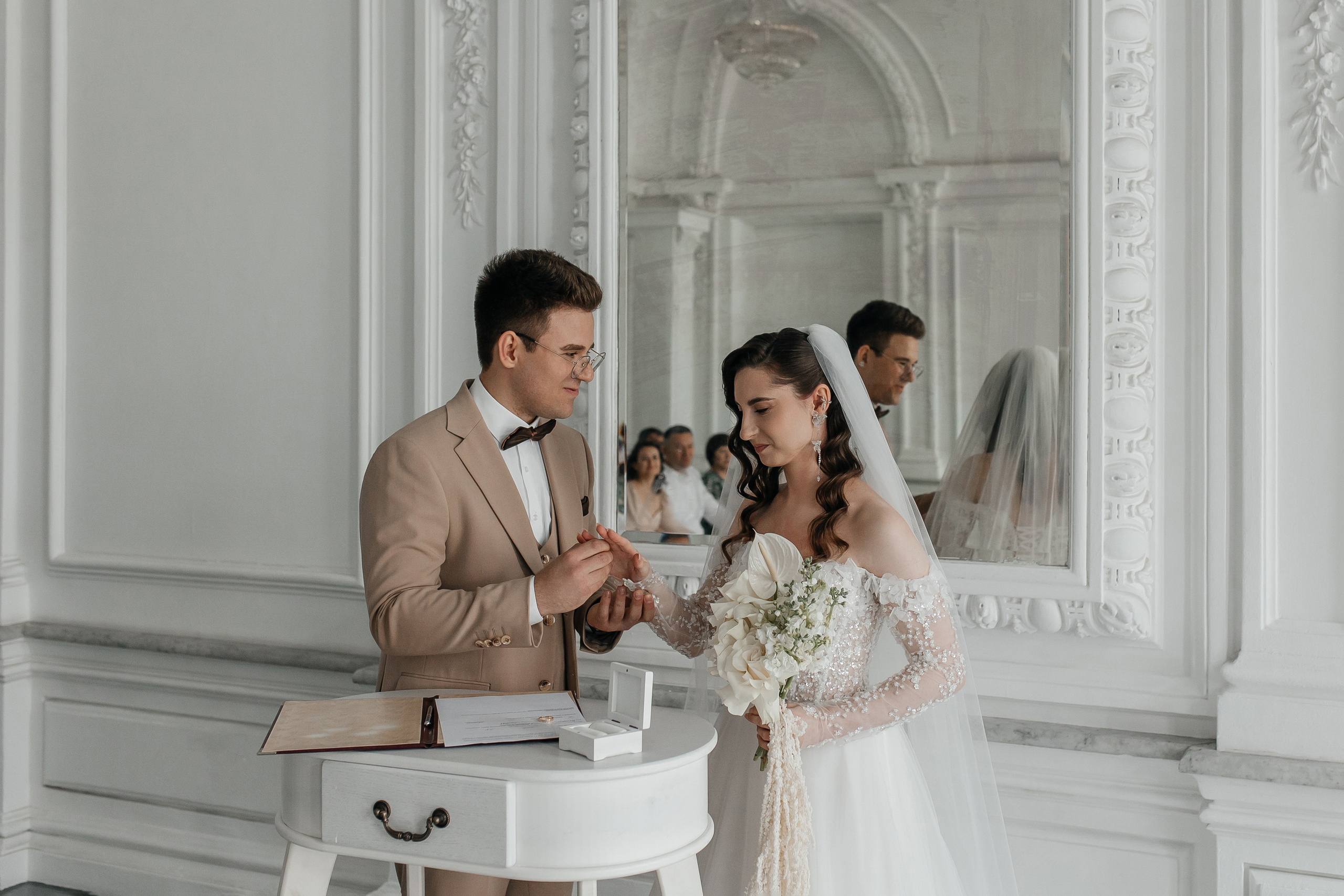 Выездная регистрация брака в Особняке Спиридонова