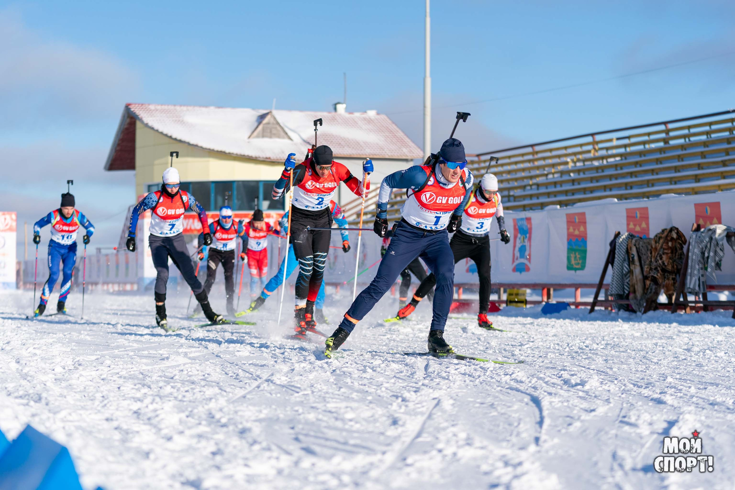 Ультра-спринт по биатлону 2025. Студия «Мой Спорт!» — все о спорте в Якутии