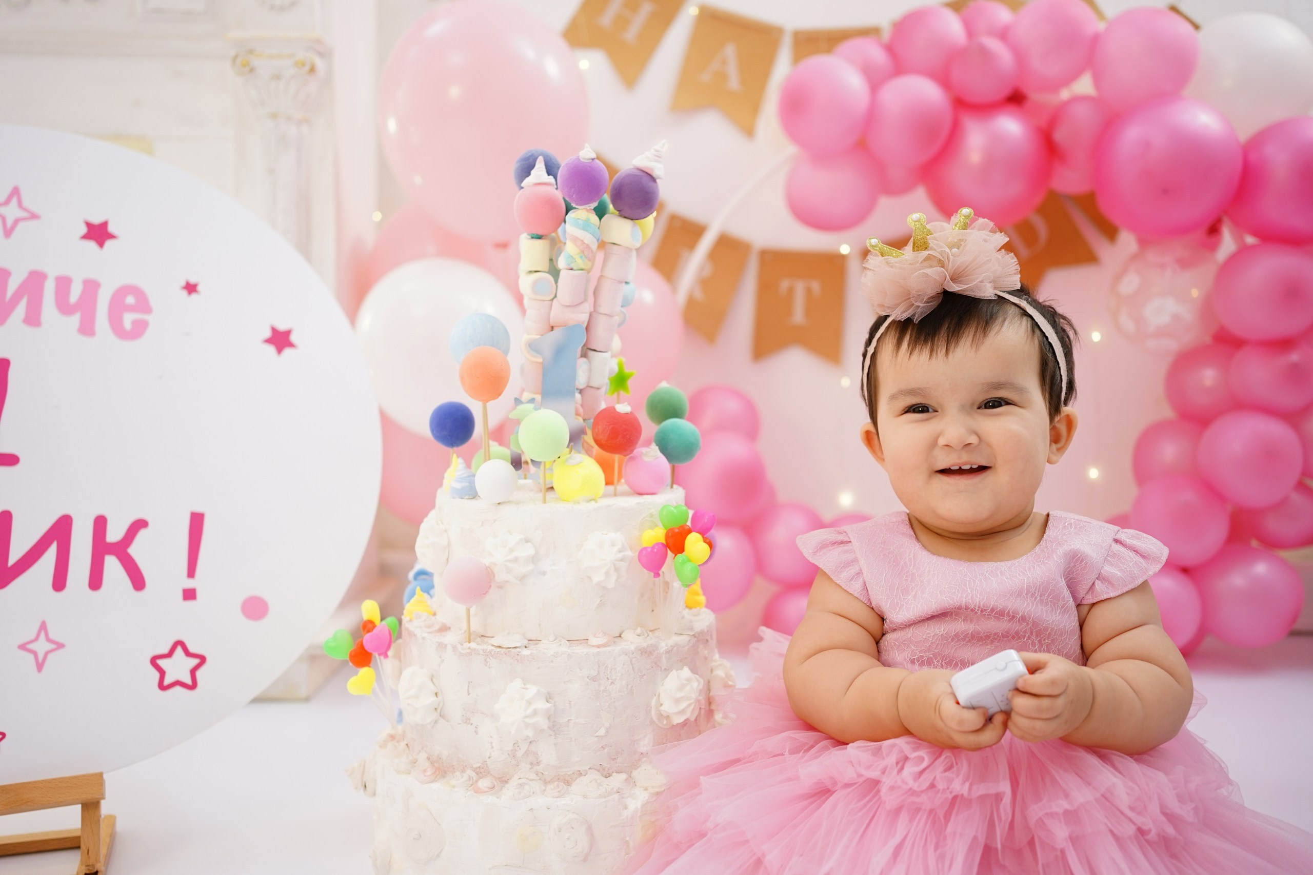 Фотоссесия на Годик для Девочки. Детская Фотостудия ГОДОВАСИКИ в Санкт-Петербурге фотосесия на годик