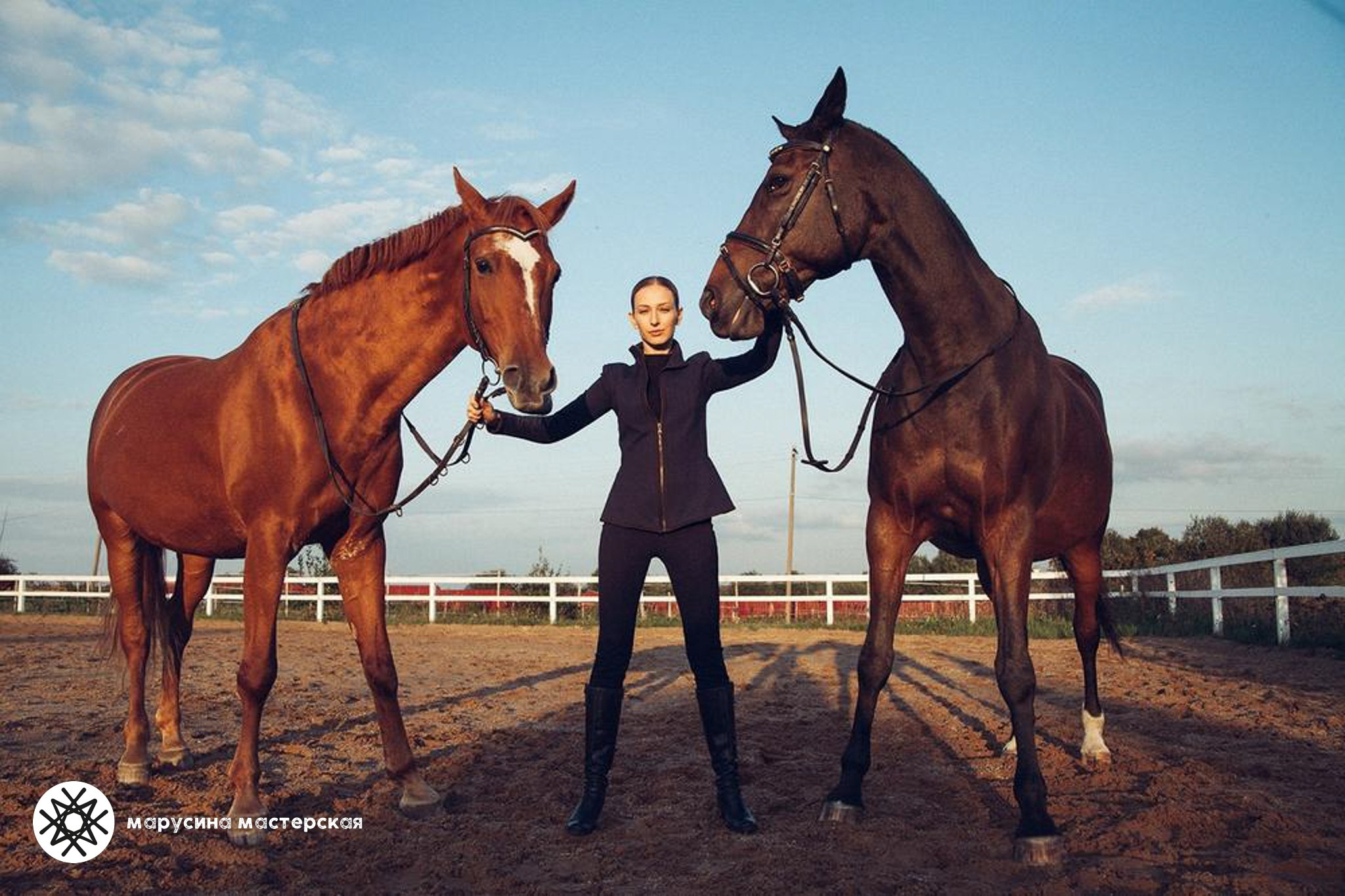 Фотография с проработанной композицией и светом