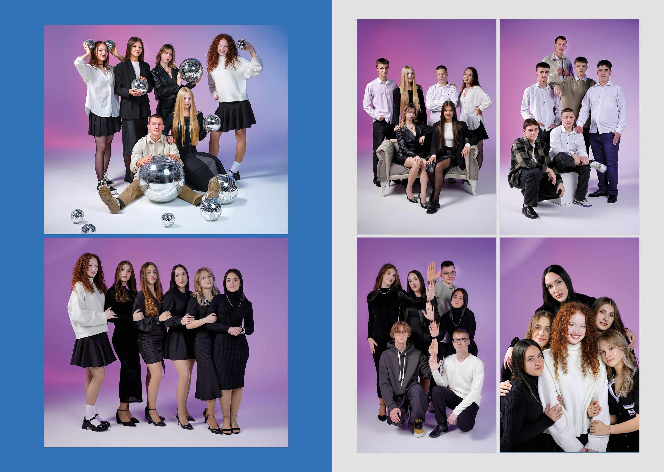 Варианты выпускных альбомов для старших классов