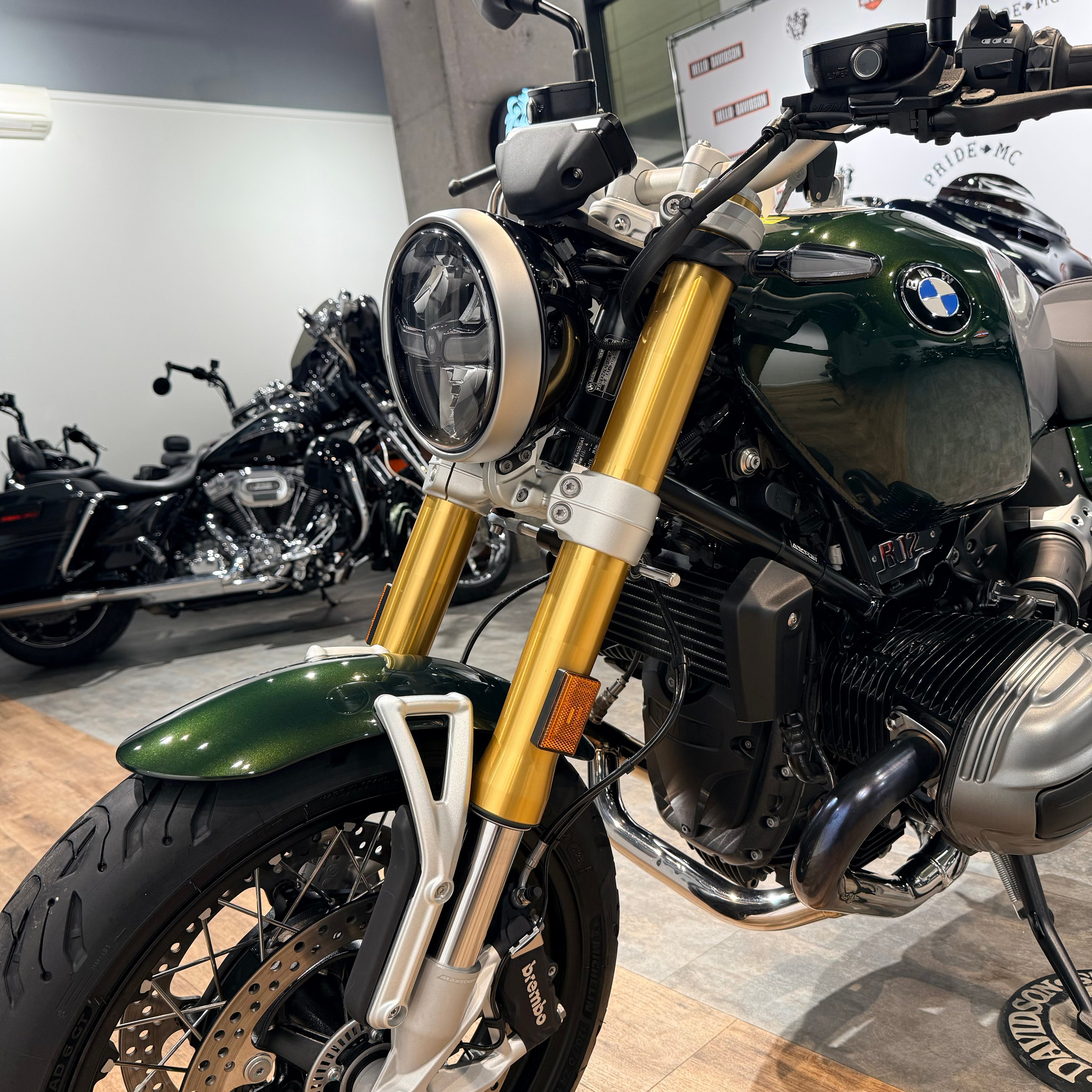 2024 BMW R Nine T San Remo Green (VIN WB10*6809). Hello Davidson, Москва. Только хорошие мотоциклы…