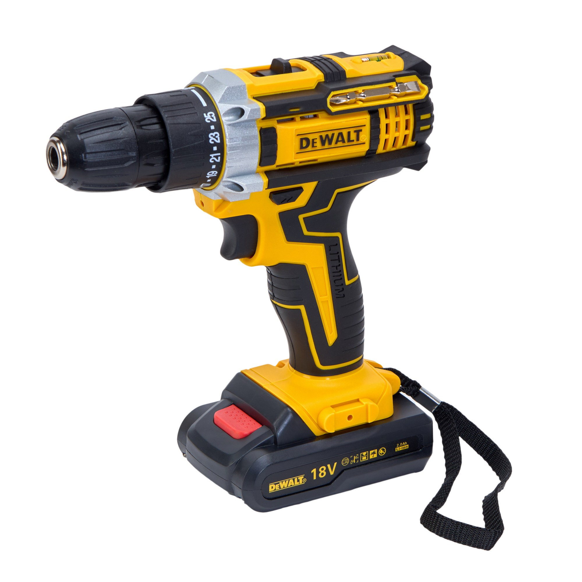 Съемка электроинструмента для Ozon. Аккумуляторный шуруповерт DeWalt. Фотограф из Белгорода.