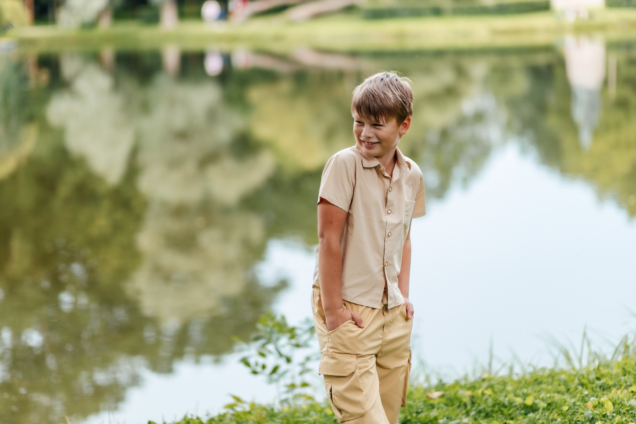 Детская фотосессия в парке