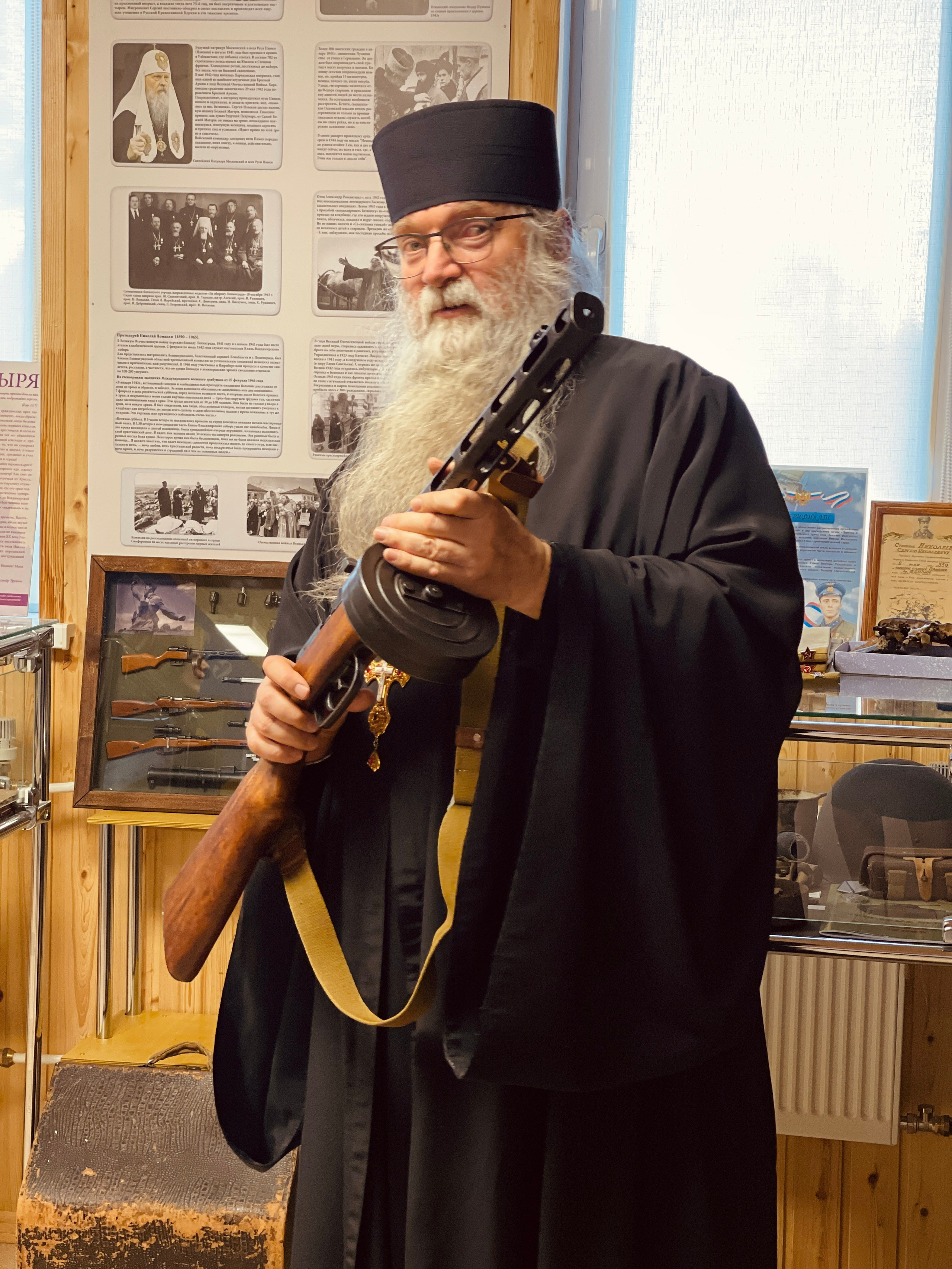 Музей "Церковь и Армия" в Никольском Храме в селе Лямцево Домодедово.