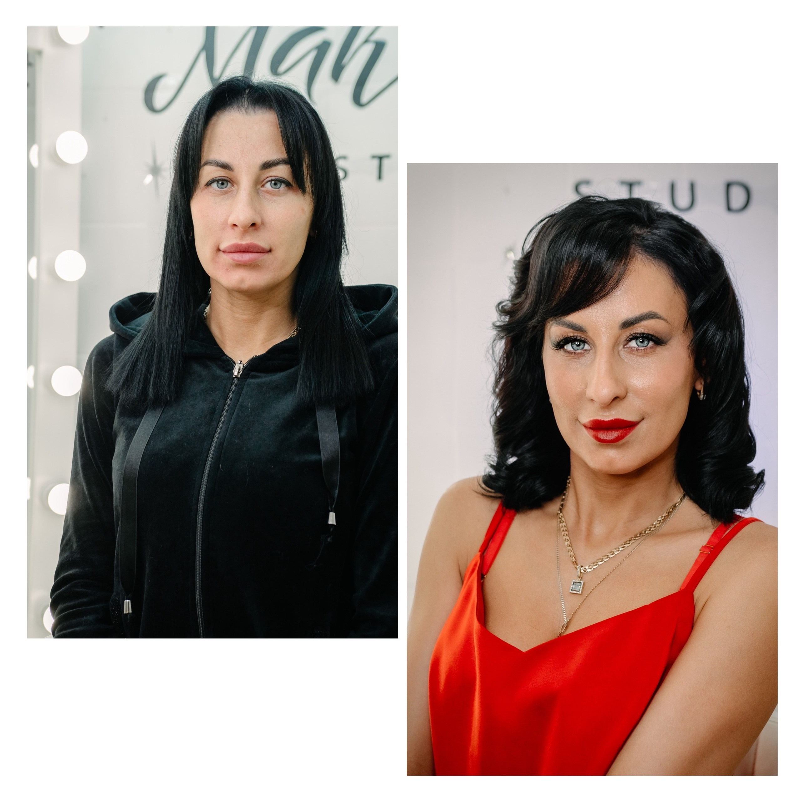 Макияж. Фотограф Надежда Сухомлина