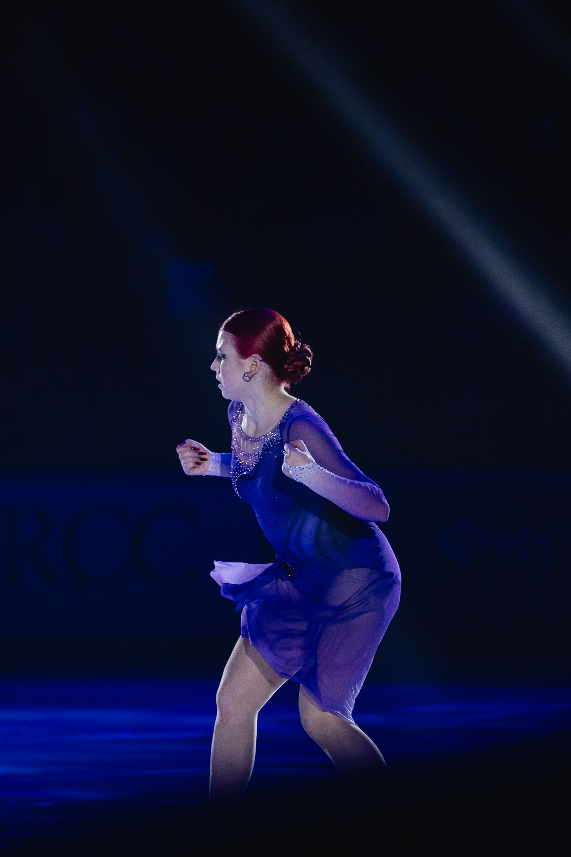 Шоу «Чемпионы на льду» в Новосибирске. Воробьева Ксения — Спортивный и танцевальный фотограф Новосибирск