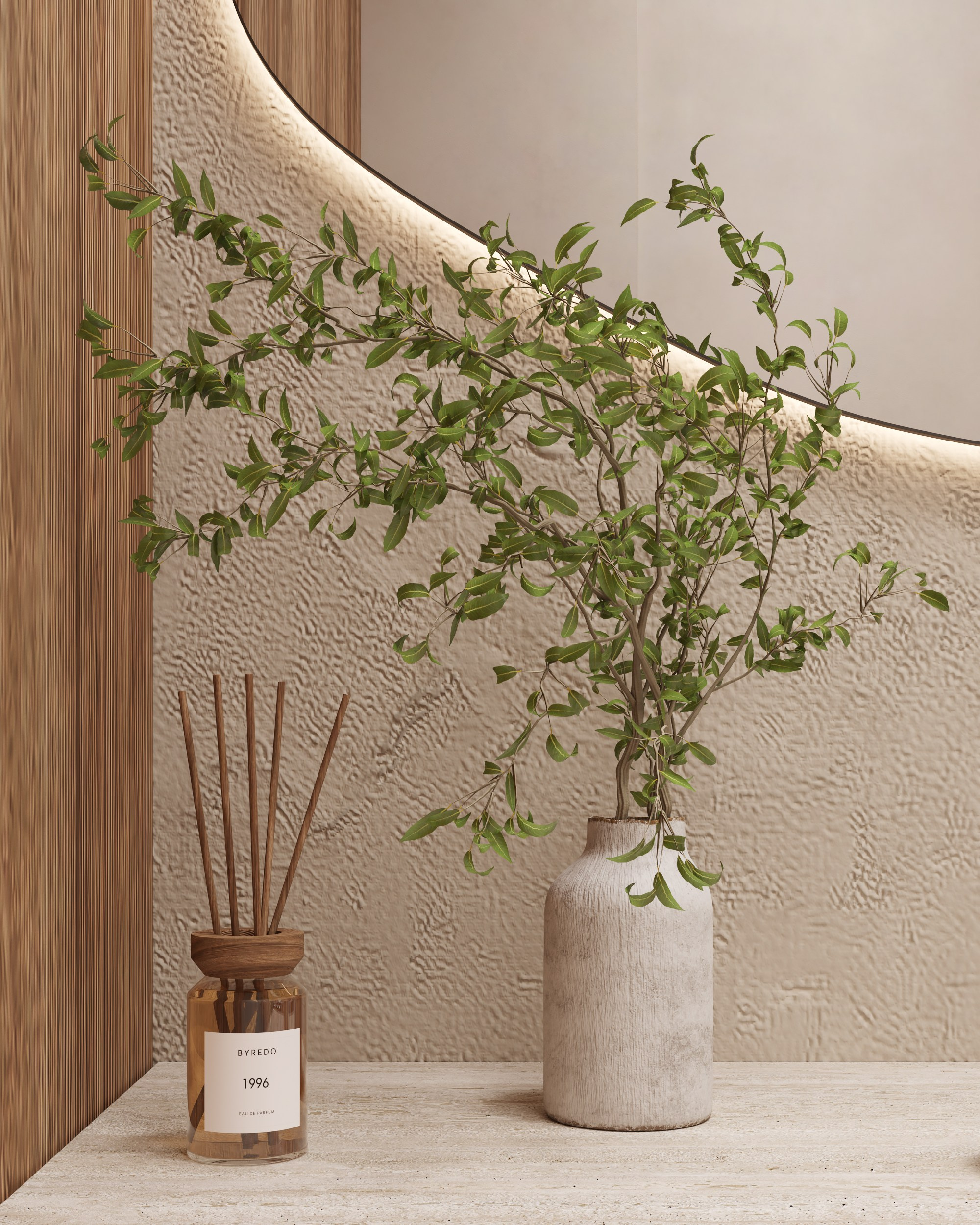 Woody Nature. Дизайн интерьера | 3D визуализация | Миланская Марина