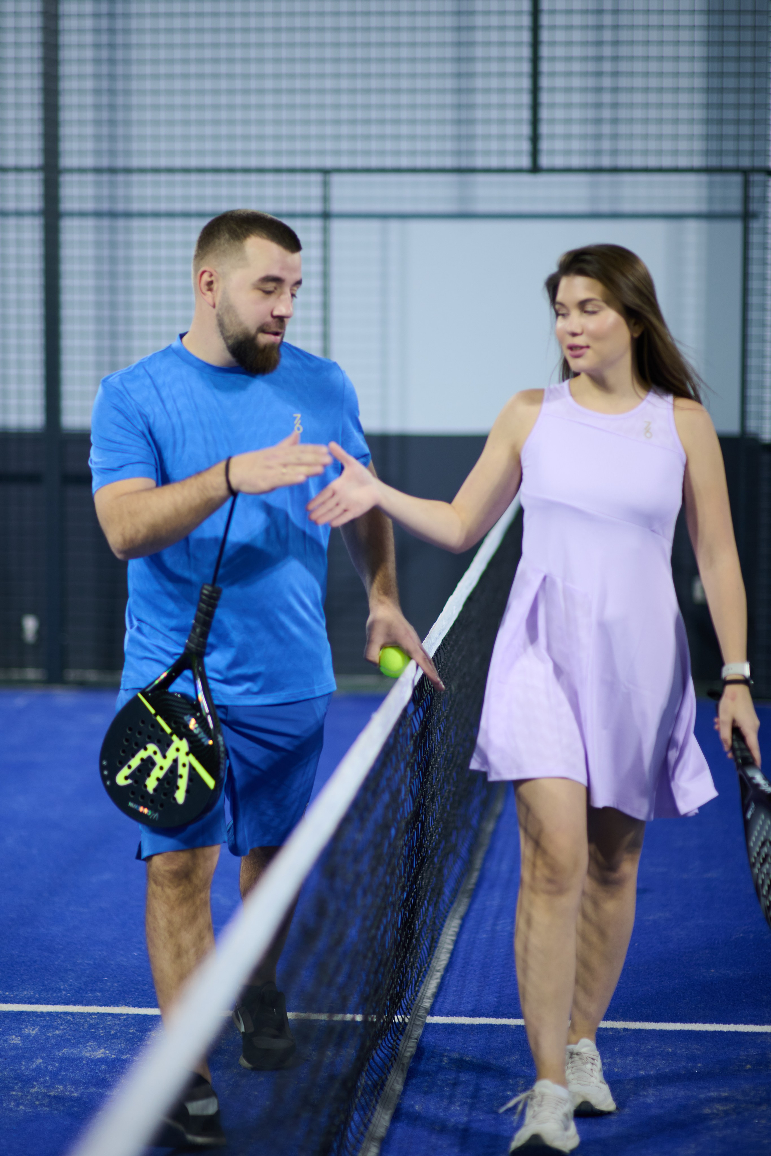 Фотосессия моделей в падл-клубе. Репортажный и семейный фотограф — Шелихов Сергей