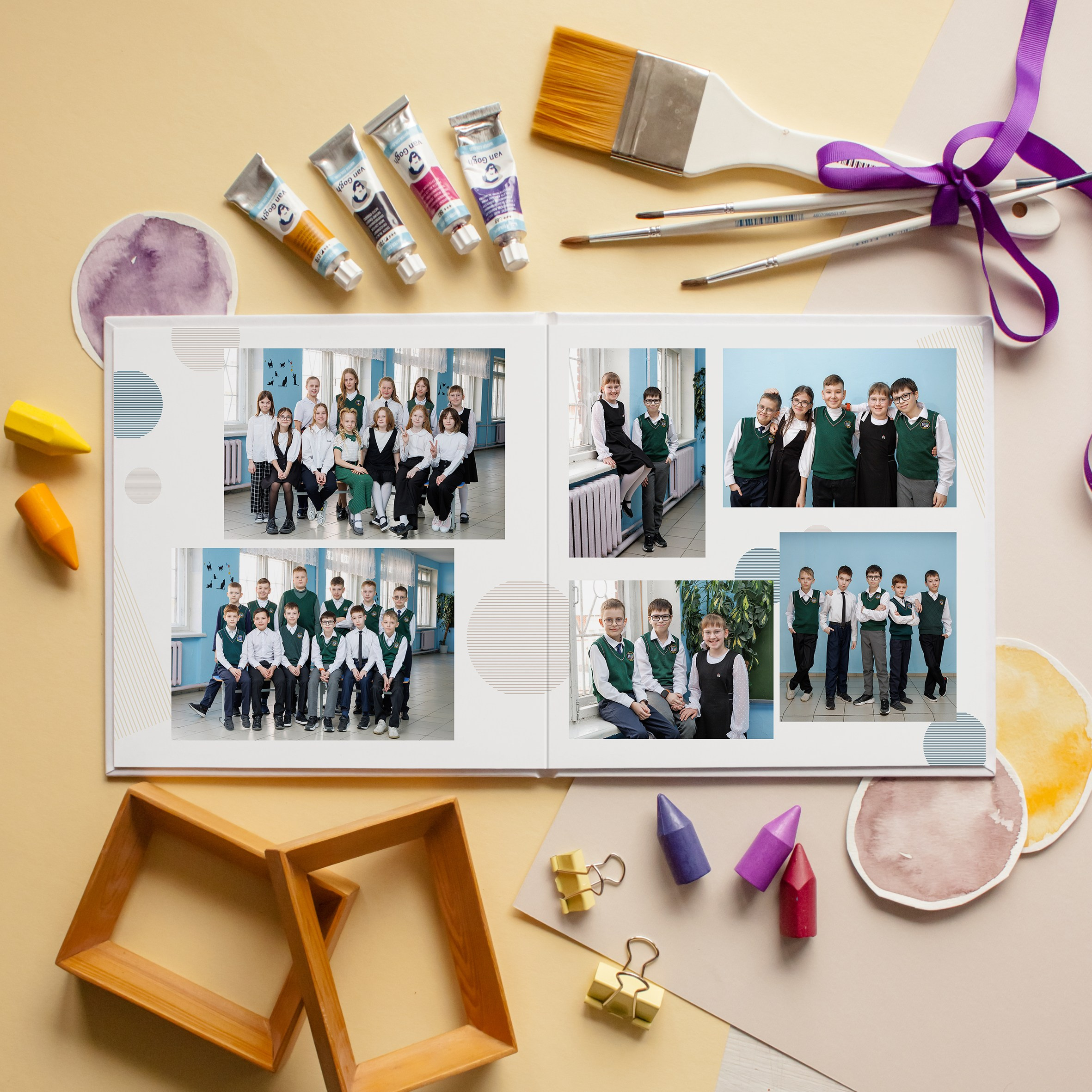 Выпускные альбомы для школьников. Фотостудия «Стрекоза»