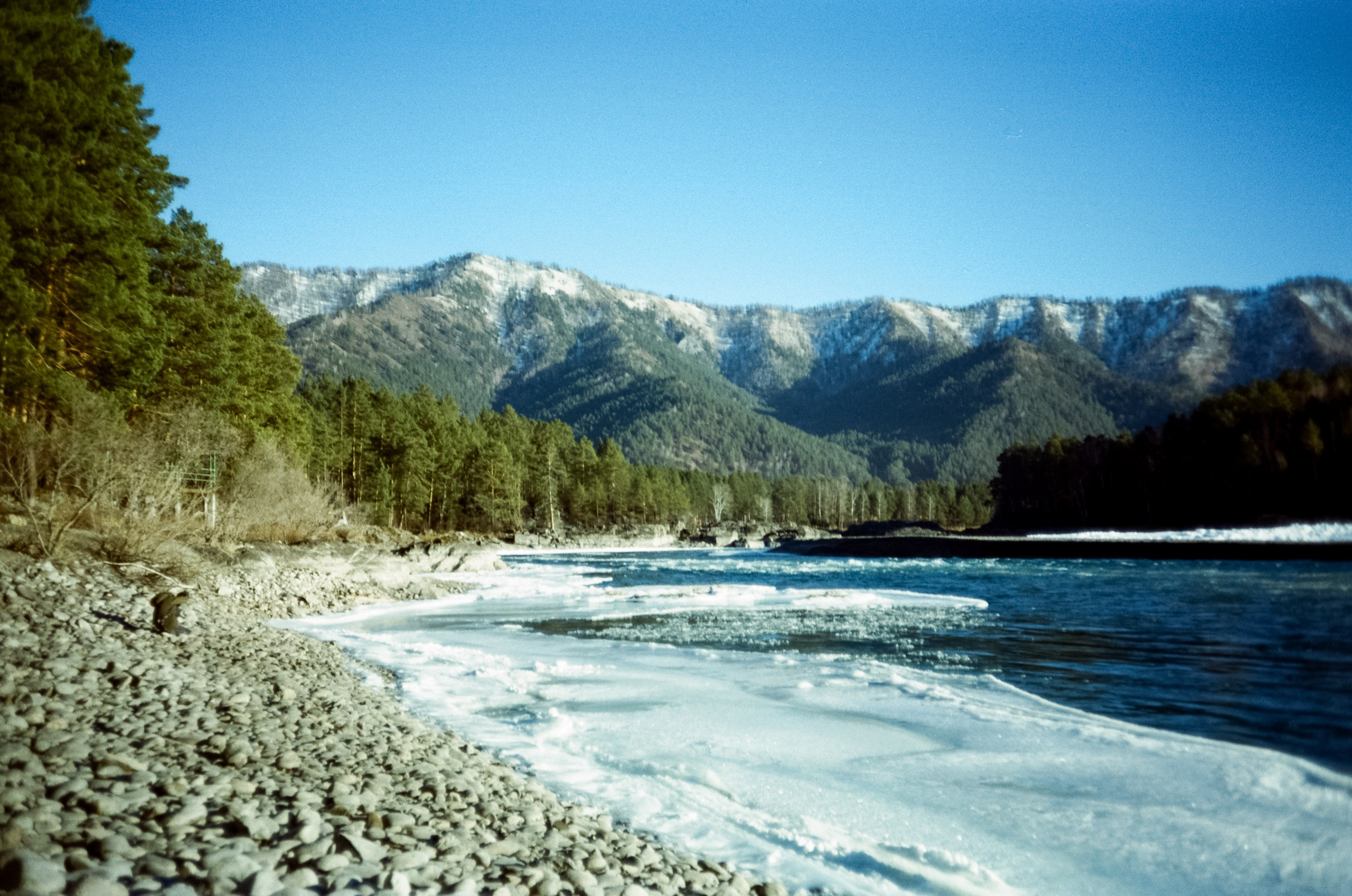 База Берель, база Тихий берег / 23 декабря 2023 года (-10℃)