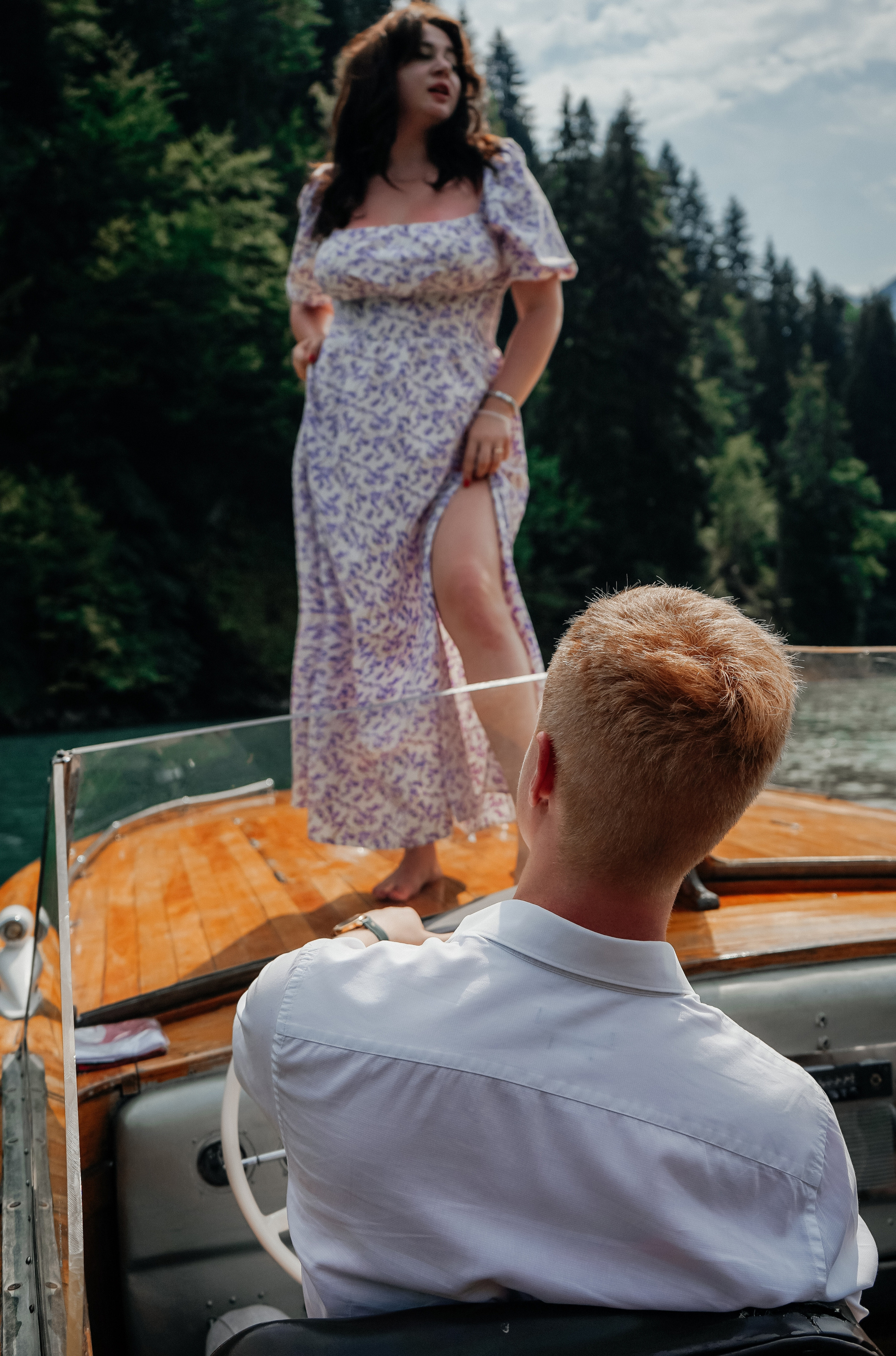 Романтическая фотосессия Илья и Валерия озеро Рица Абхазия. Фотограф в Сочи Марина Барс