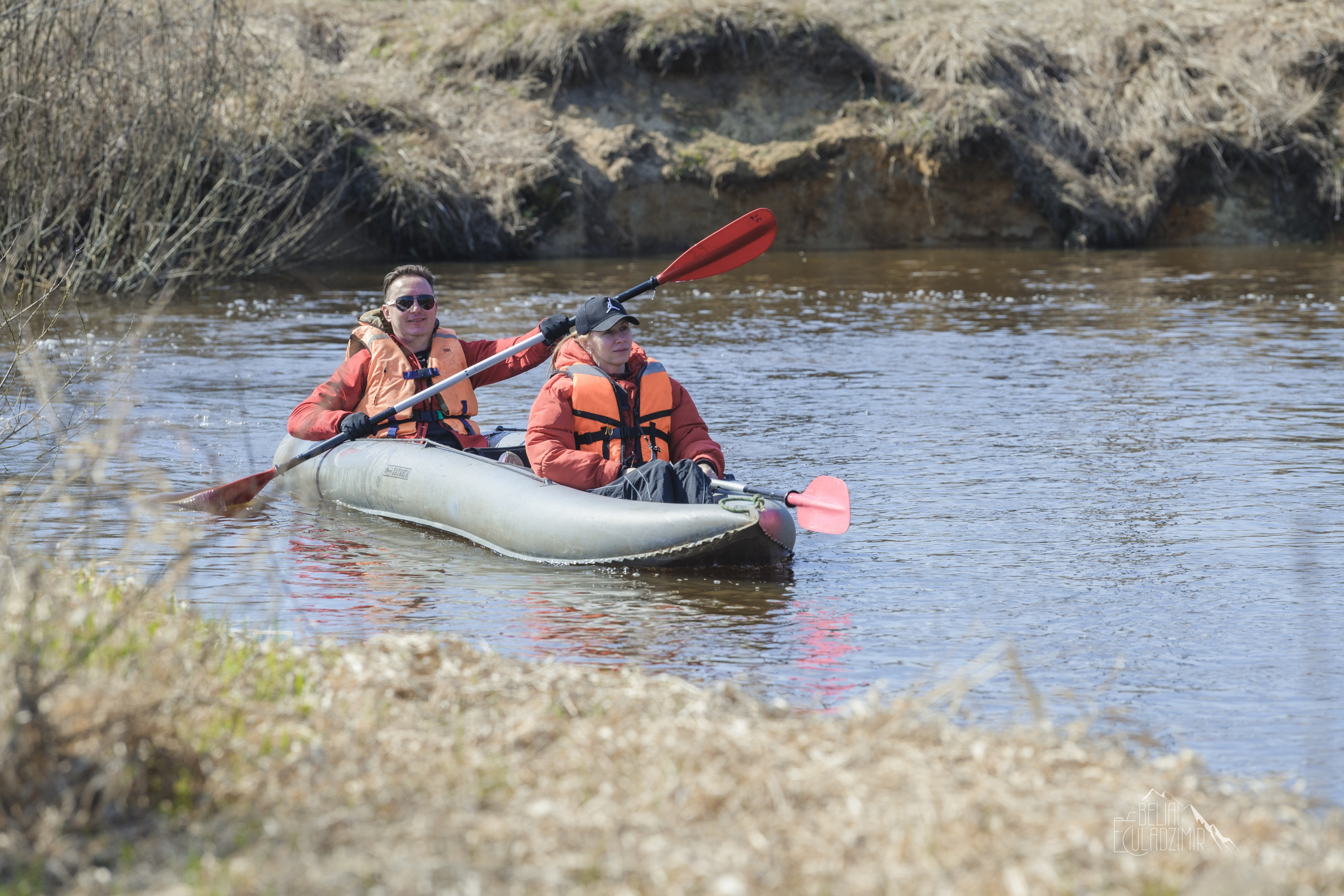Сплав по реке Тремля 4 апреля 2026 года. Репортажный фотограф Владимир Беляй