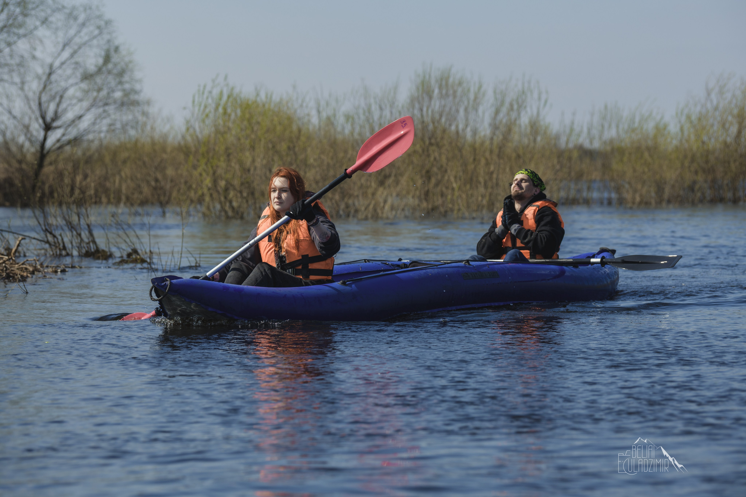 Сплав по реке Тремля 4 апреля 2026 года. Репортажный фотограф Владимир Беляй