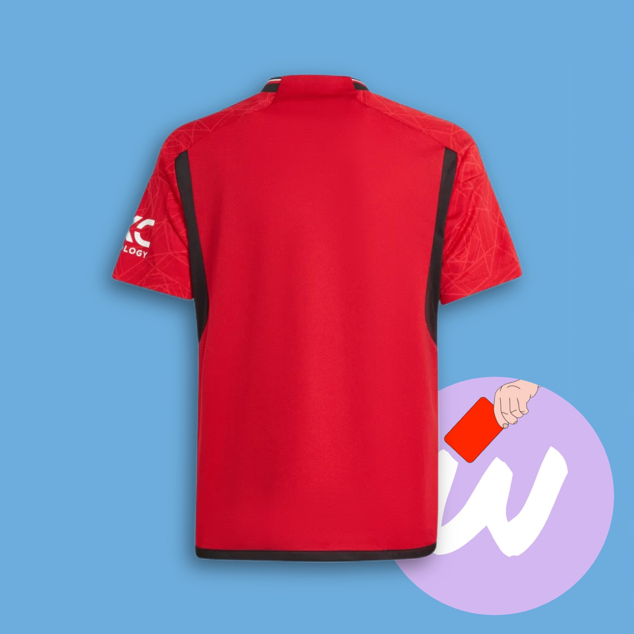 Домашняя футболка Manchester United 23/24 купить. Футбольный магазин — ssw_magazin