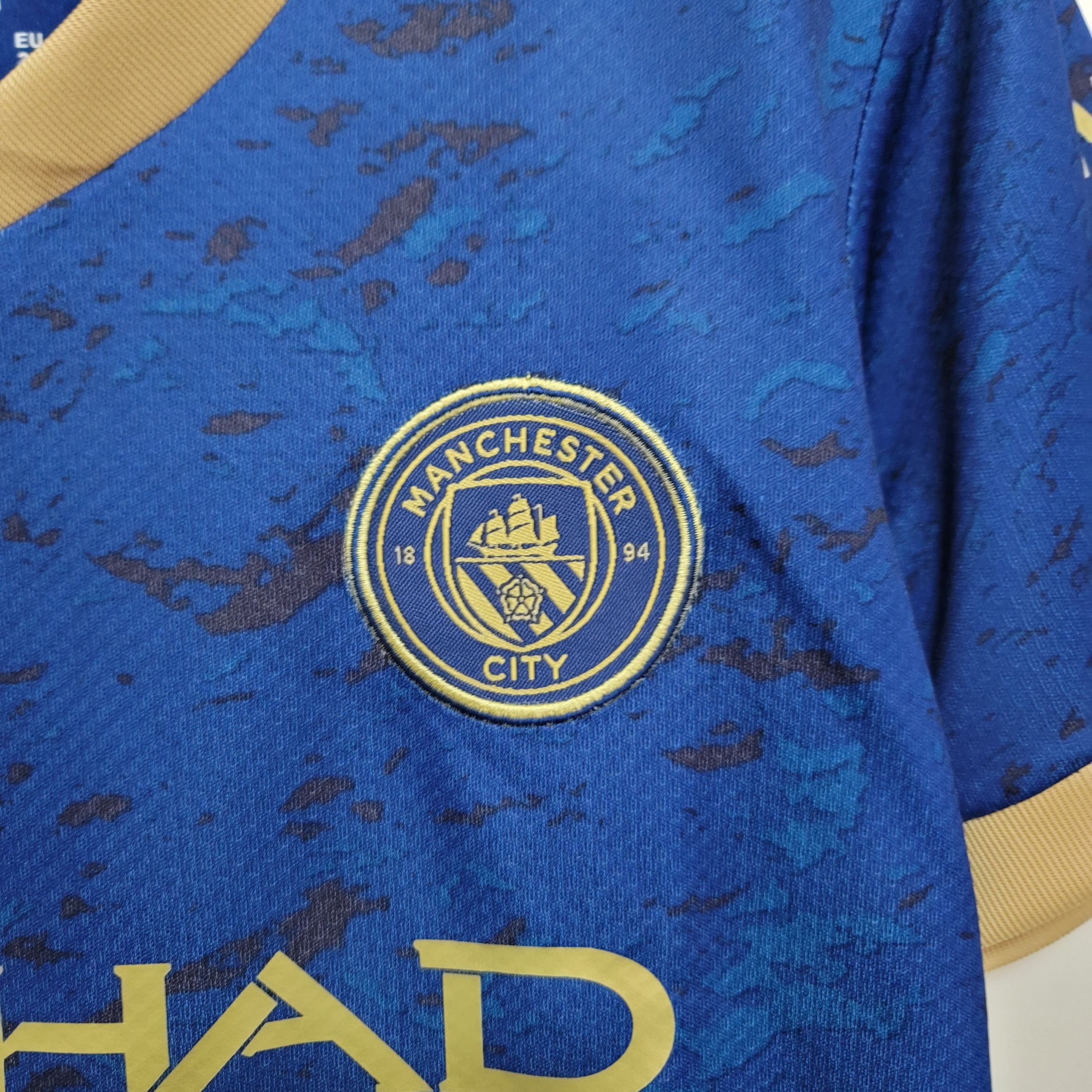 Футболка детская Manchester City Blue 2023-2024. Футбольный магазин — ssw_magazin