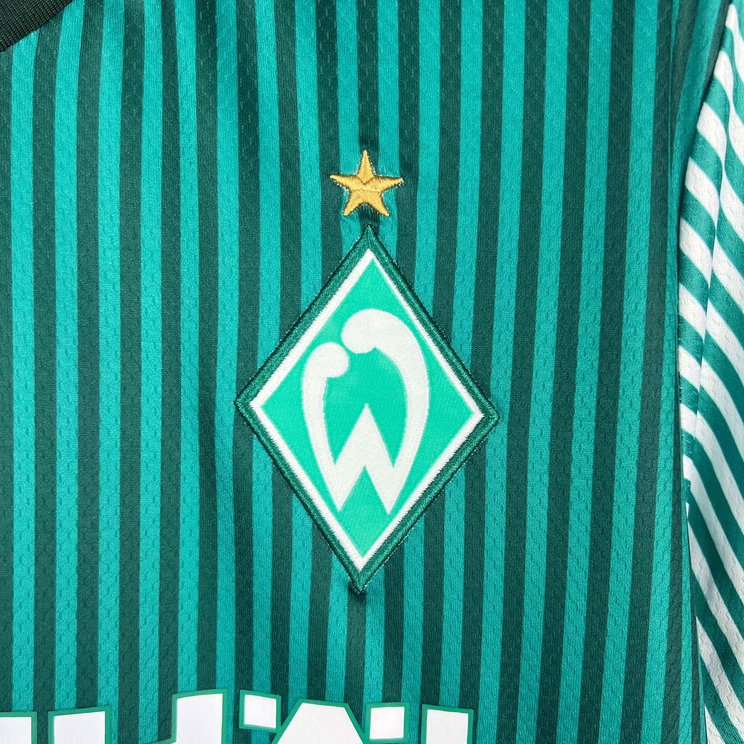 Домашняя футболка Werder Bremen 2023/2024. Футбольный магазин — ssw_magazin
