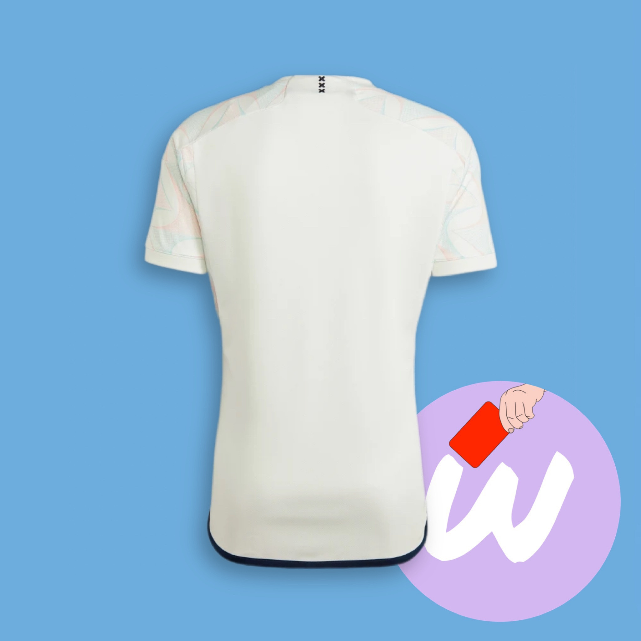 Выездная джерси Ajax 2023 купить по цене 2350 рублей. Футбольный магазин — ssw_magazin